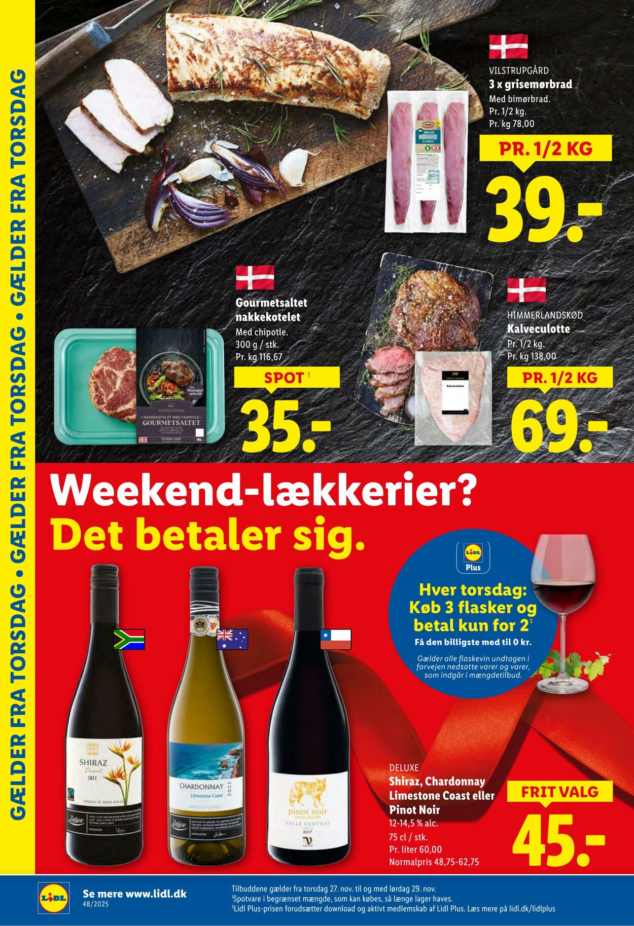 Tilbud Lidl 22.11.2025 - 29.11.2025