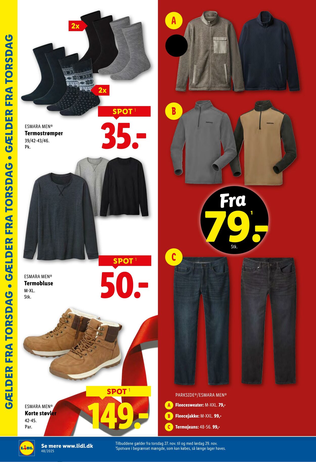 Tilbud Lidl 22.11.2025 - 29.11.2025