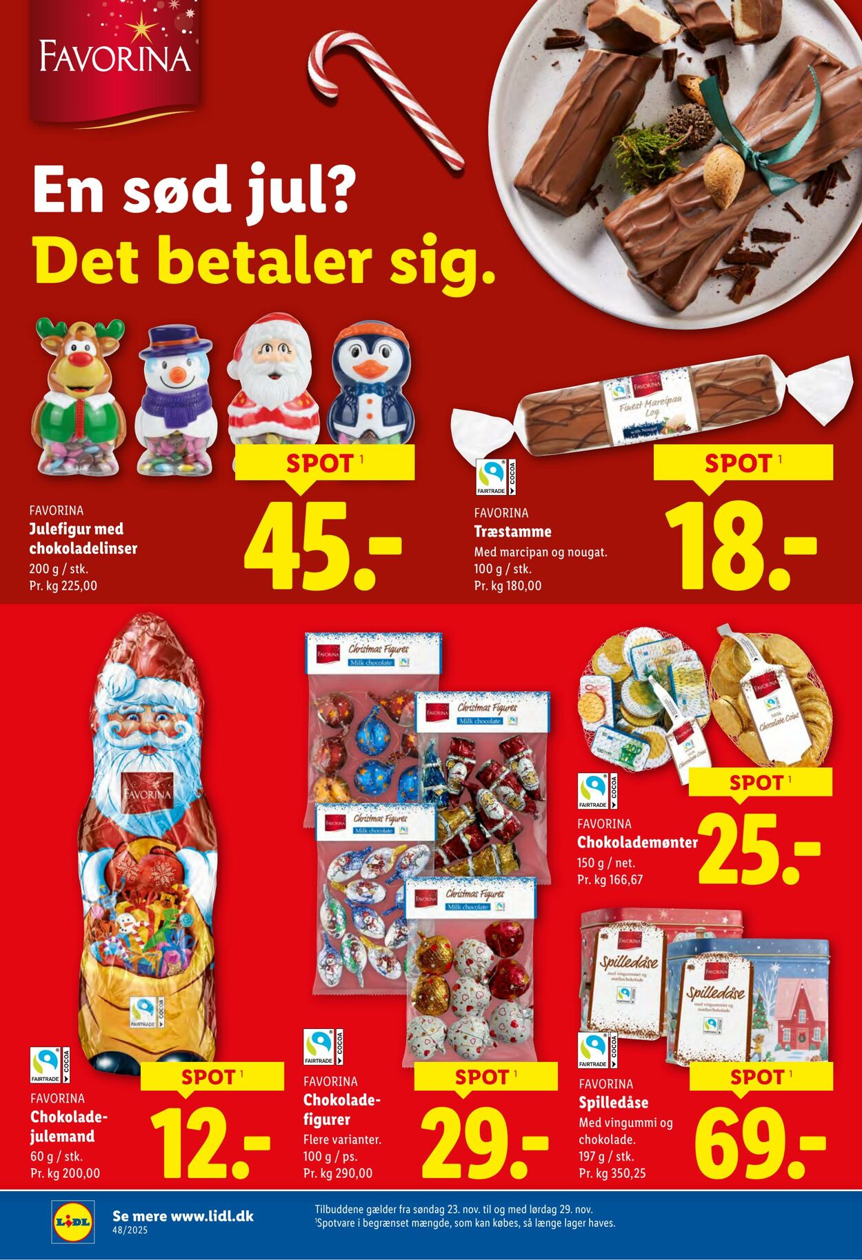 Tilbud Lidl 22.11.2025 - 29.11.2025