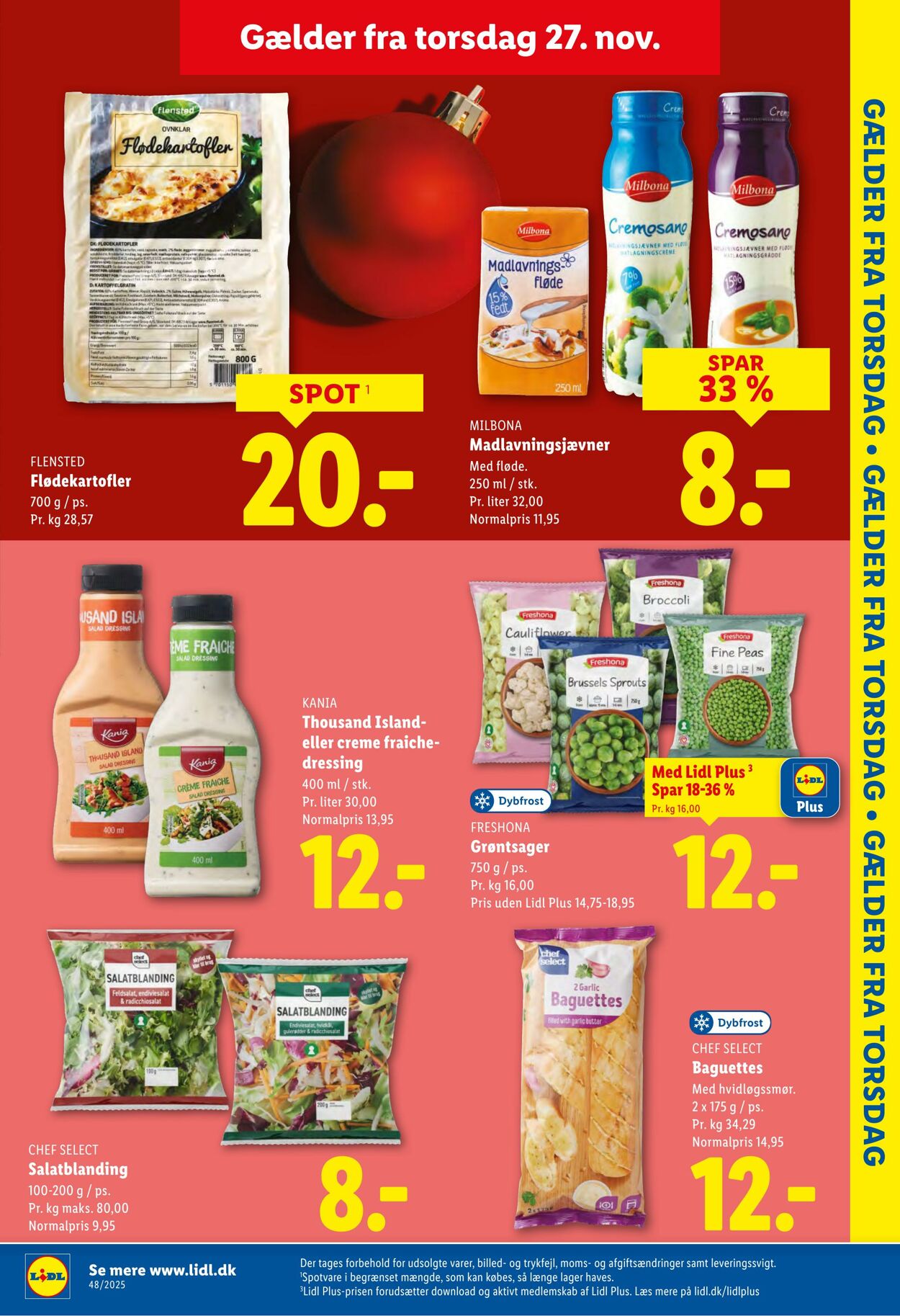 Tilbud Lidl 22.11.2025 - 29.11.2025