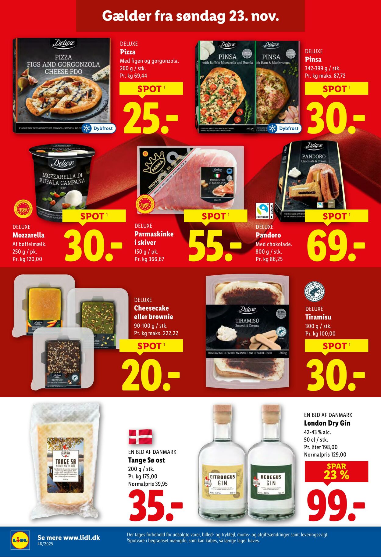 Tilbud Lidl 22.11.2025 - 29.11.2025