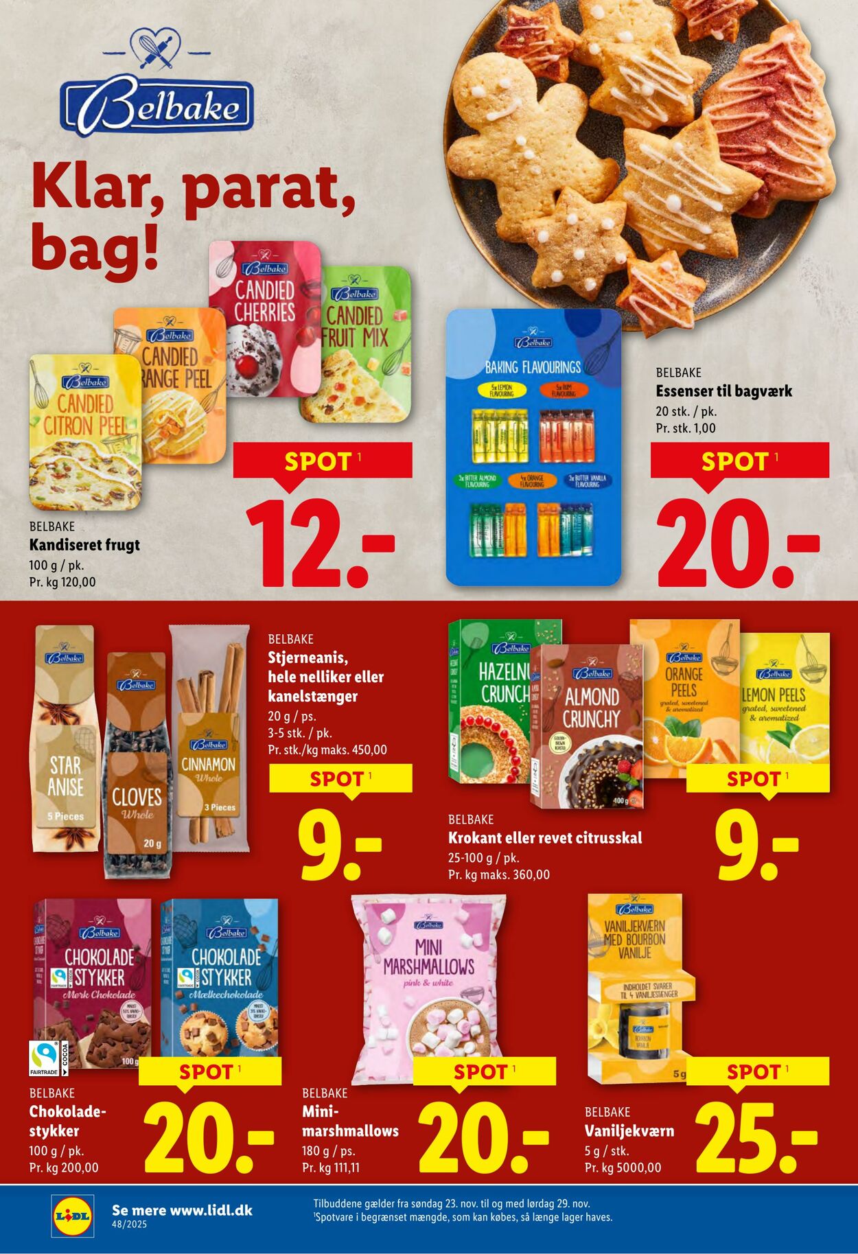 Tilbud Lidl 22.11.2025 - 29.11.2025