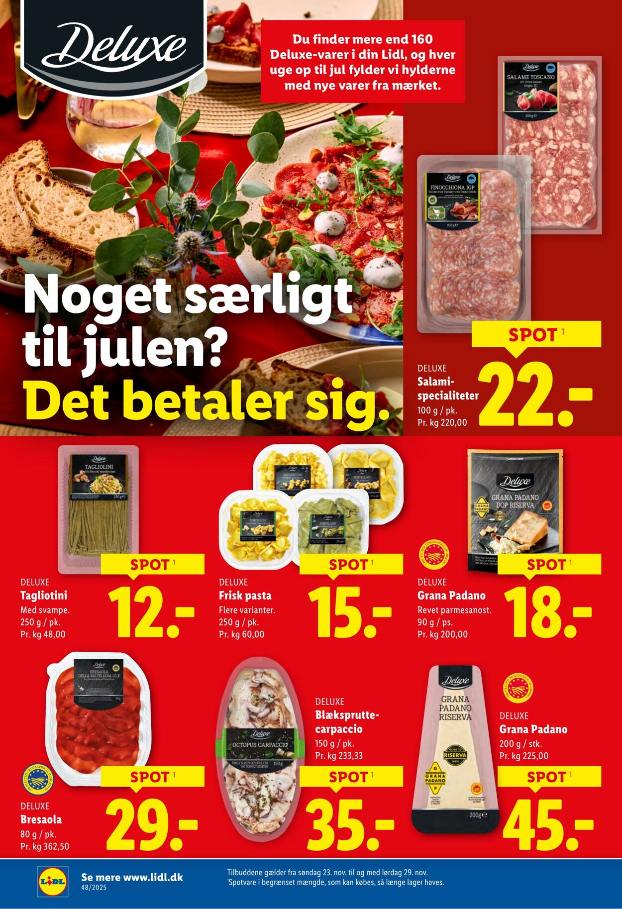 Tilbud Lidl 22.11.2025 - 29.11.2025