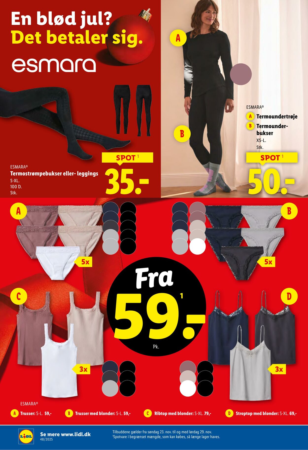Tilbud Lidl 22.11.2025 - 29.11.2025