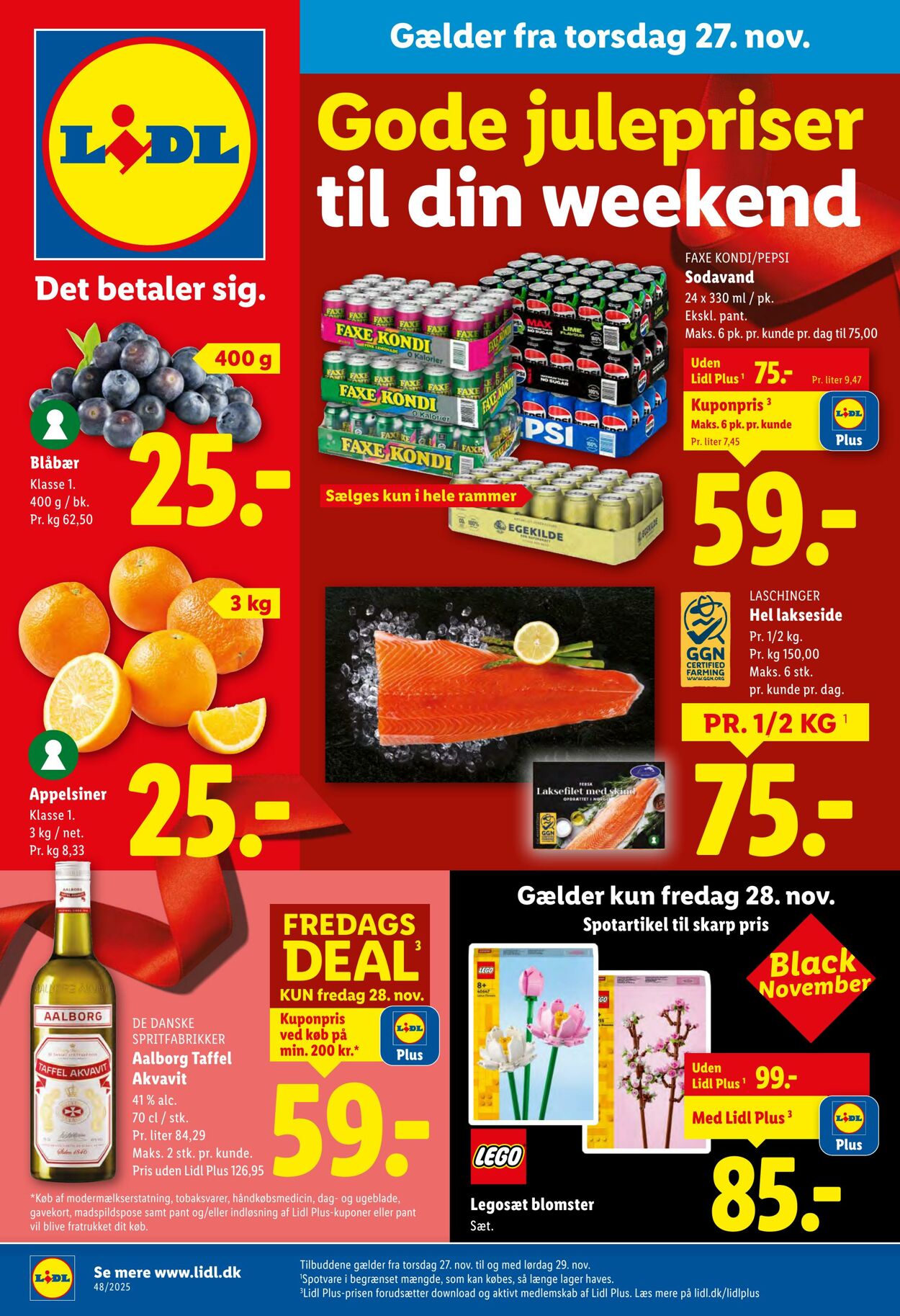 Tilbud Lidl 22.11.2025 - 29.11.2025