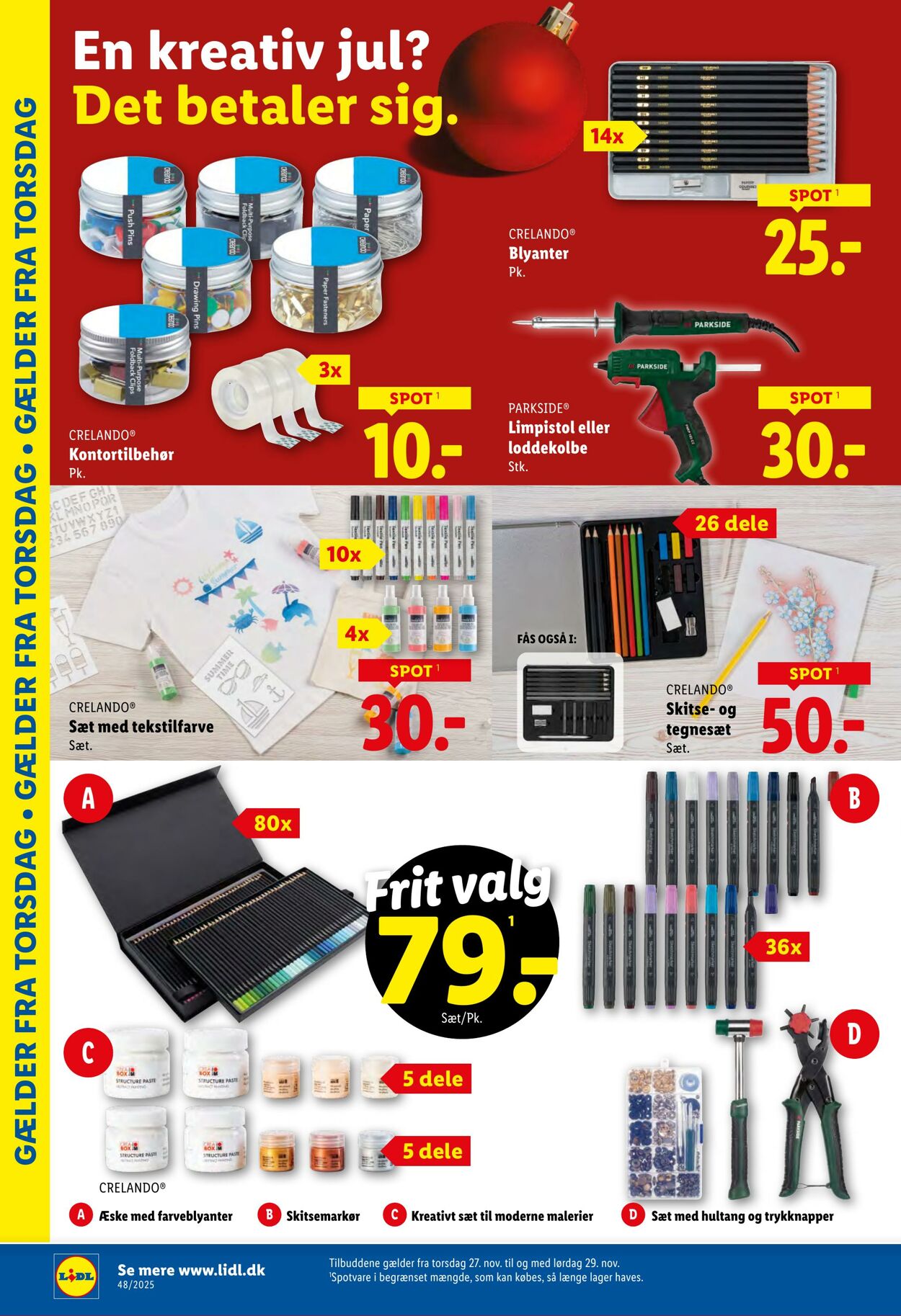 Tilbud Lidl 22.11.2025 - 29.11.2025