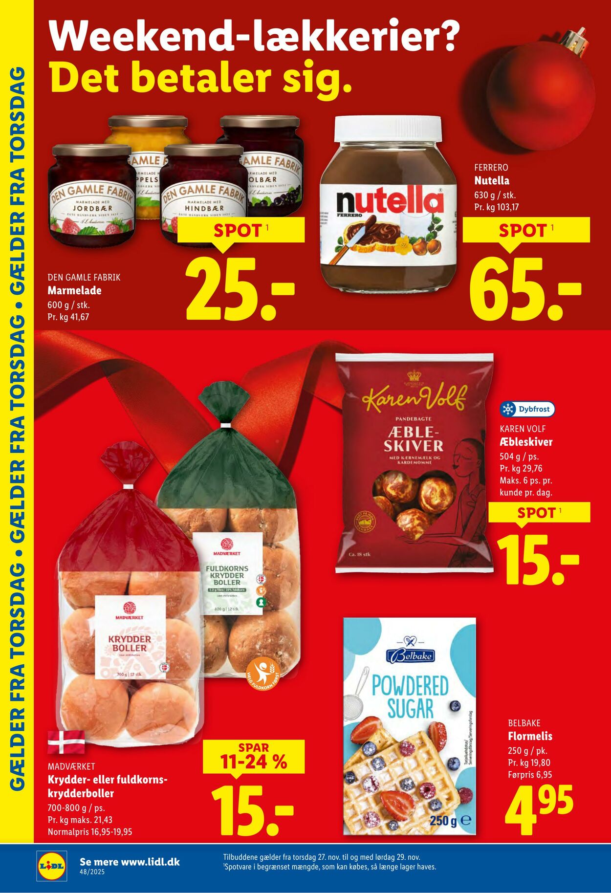 Tilbud Lidl 22.11.2025 - 29.11.2025