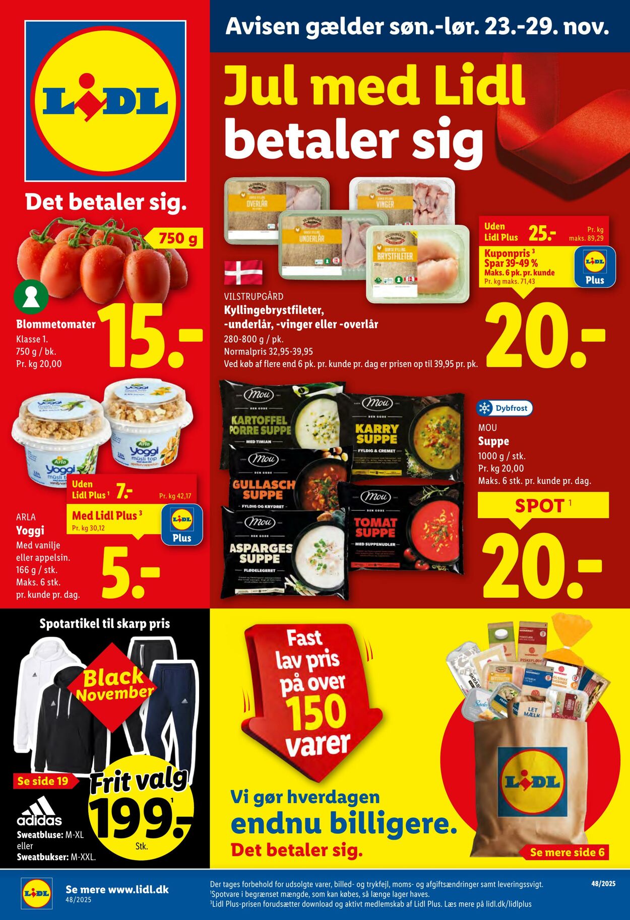 Tilbud Lidl 22.11.2025 - 29.11.2025