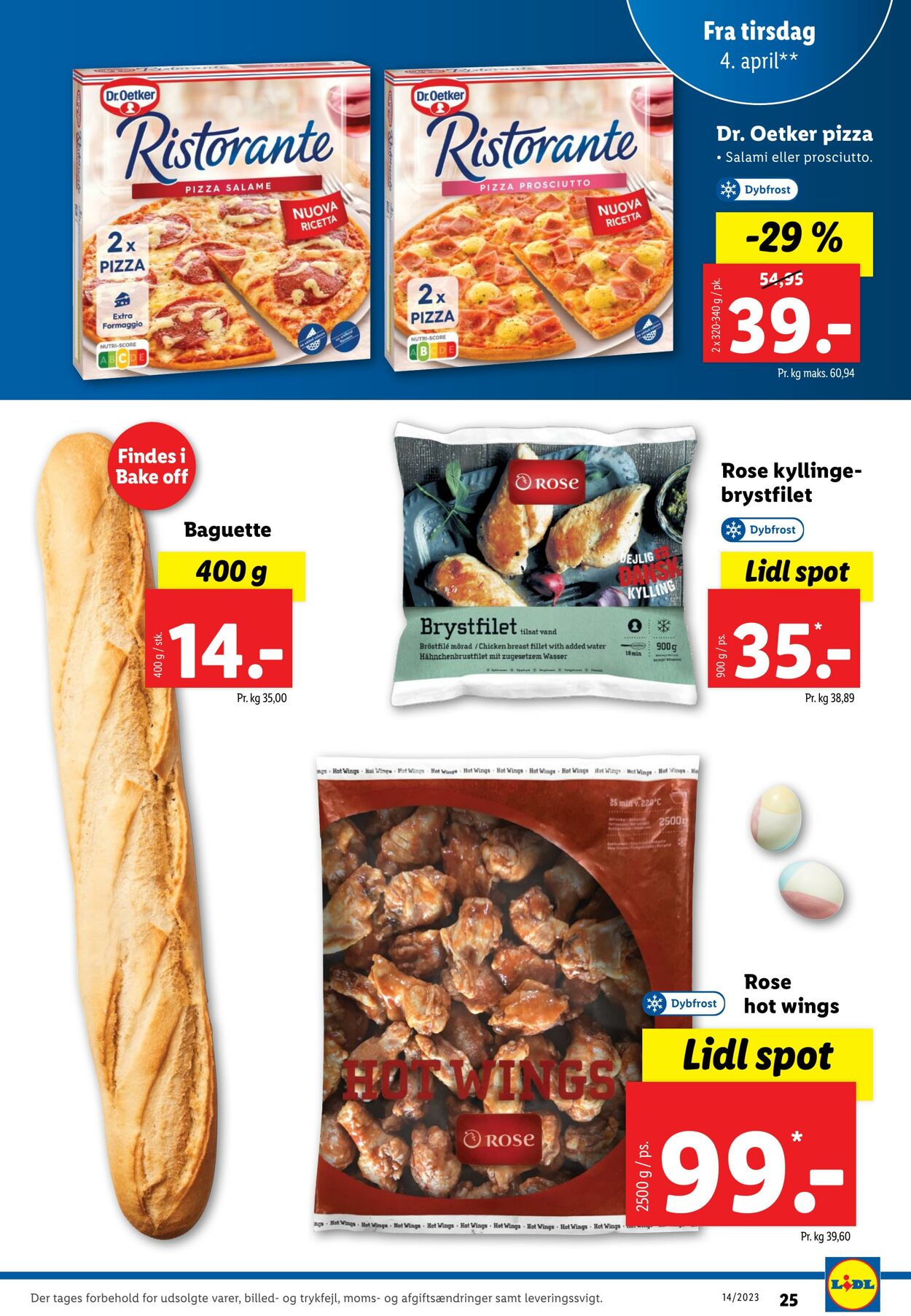 Tilbud Lidl 01.04.2023 - 10.04.2023