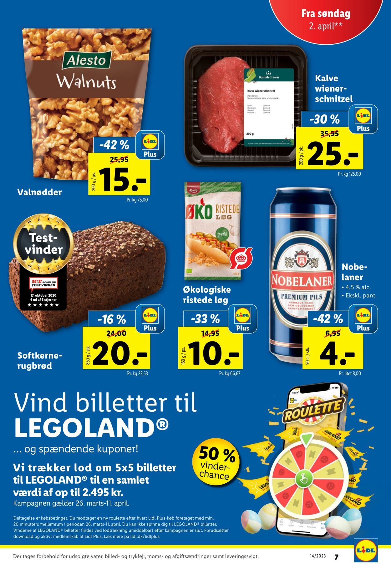 Tilbud Lidl 01.04.2023 - 10.04.2023