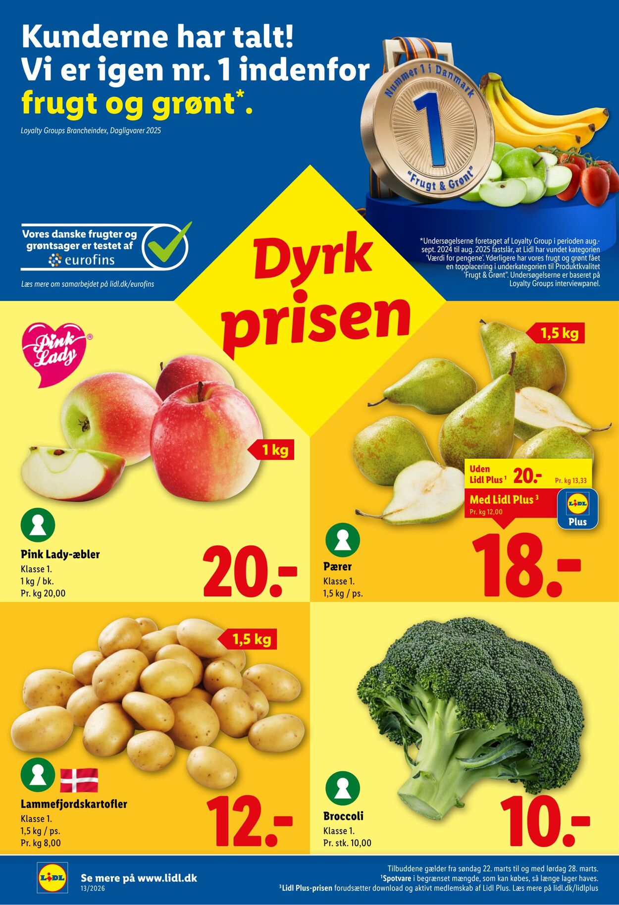 Tilbud Lidl 21.03.2026 - 28.03.2026