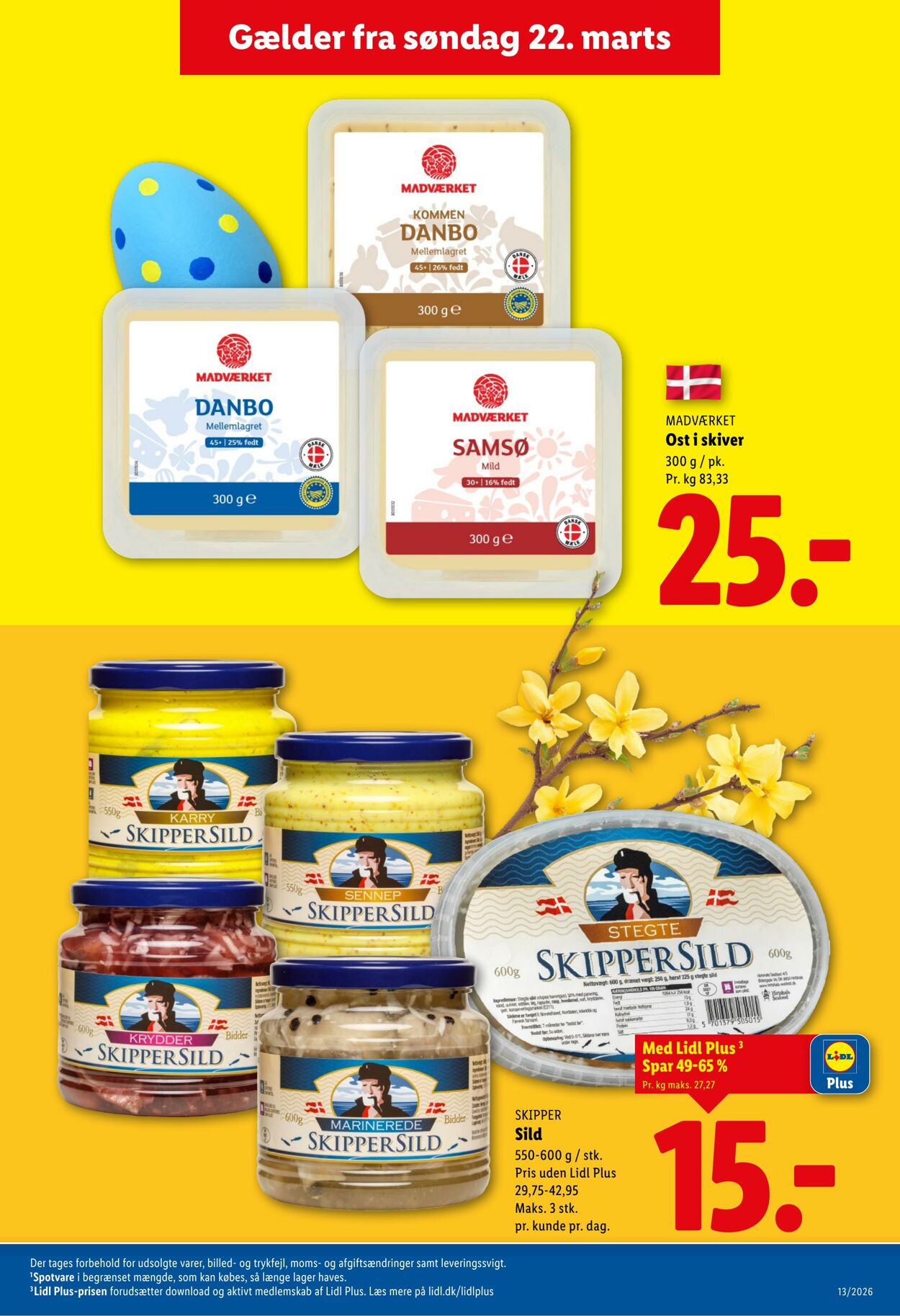 Tilbud Lidl 21.03.2026 - 28.03.2026