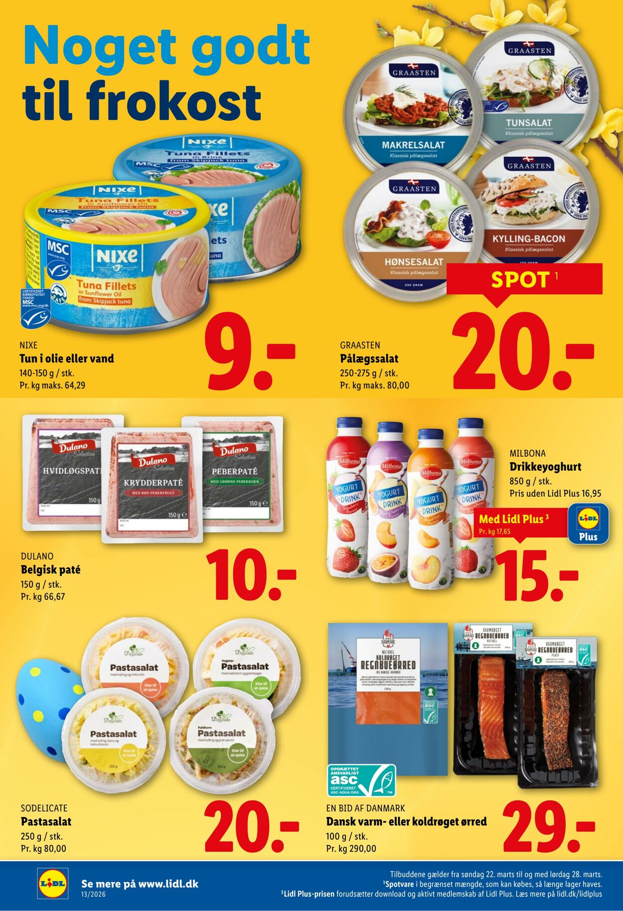 Tilbud Lidl 21.03.2026 - 28.03.2026