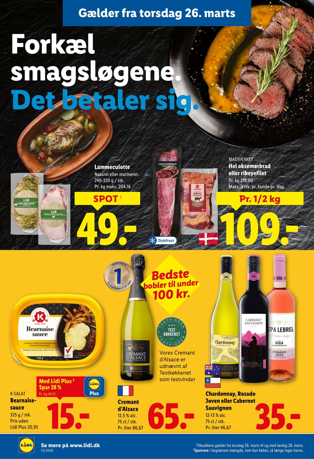 Tilbud Lidl 21.03.2026 - 28.03.2026