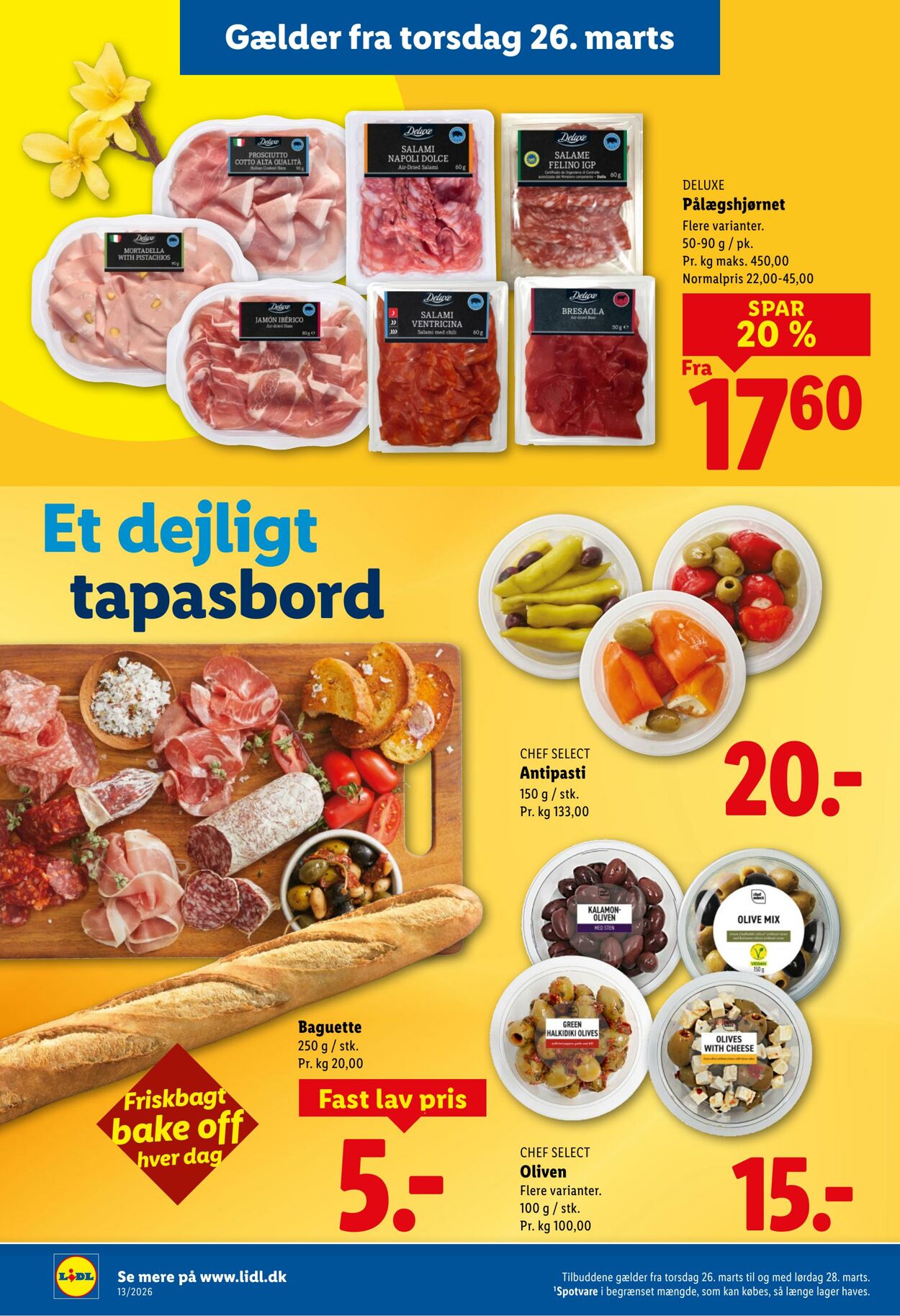Tilbud Lidl 21.03.2026 - 28.03.2026