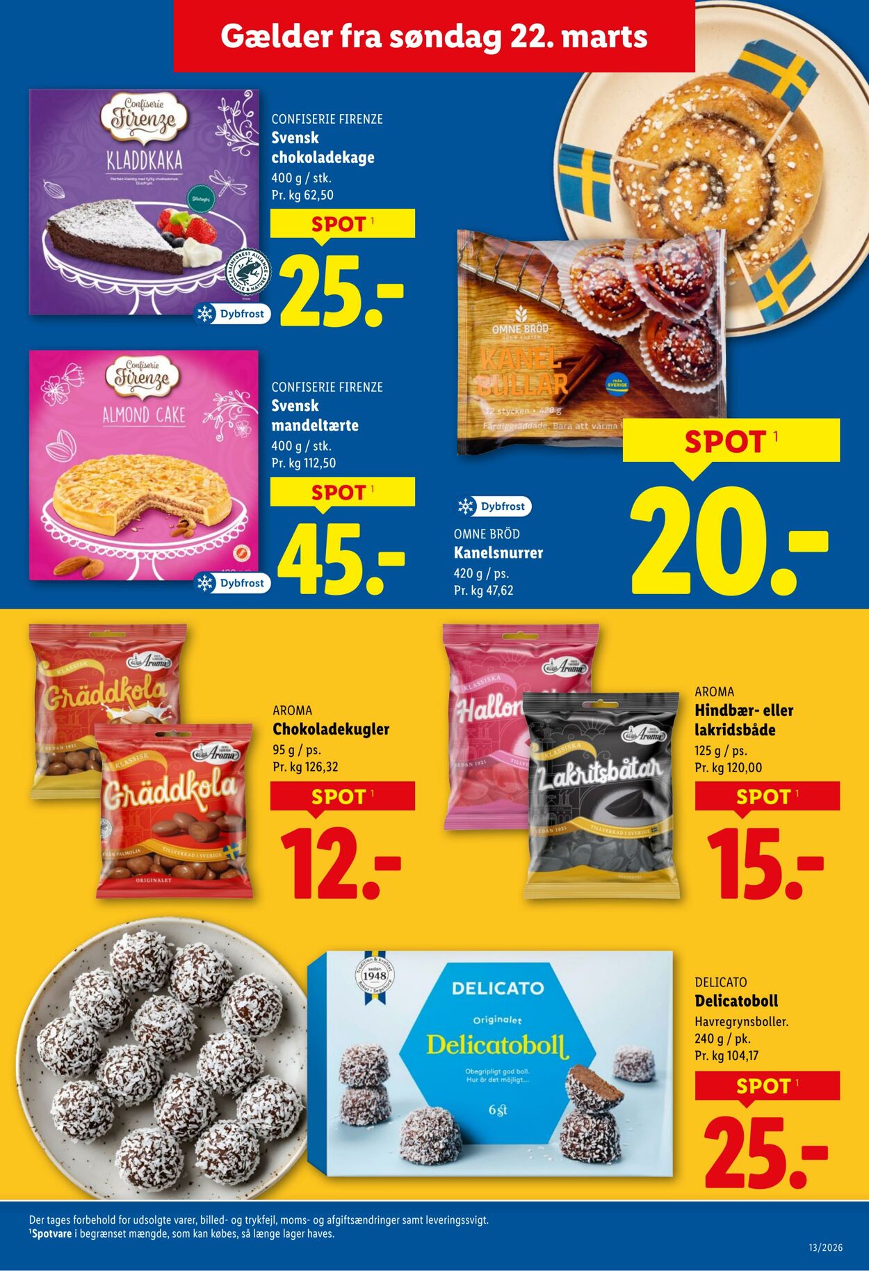 Tilbud Lidl 21.03.2026 - 28.03.2026