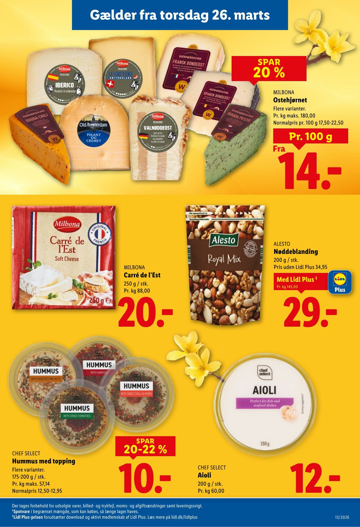 Tilbud Lidl 21.03.2026 - 28.03.2026