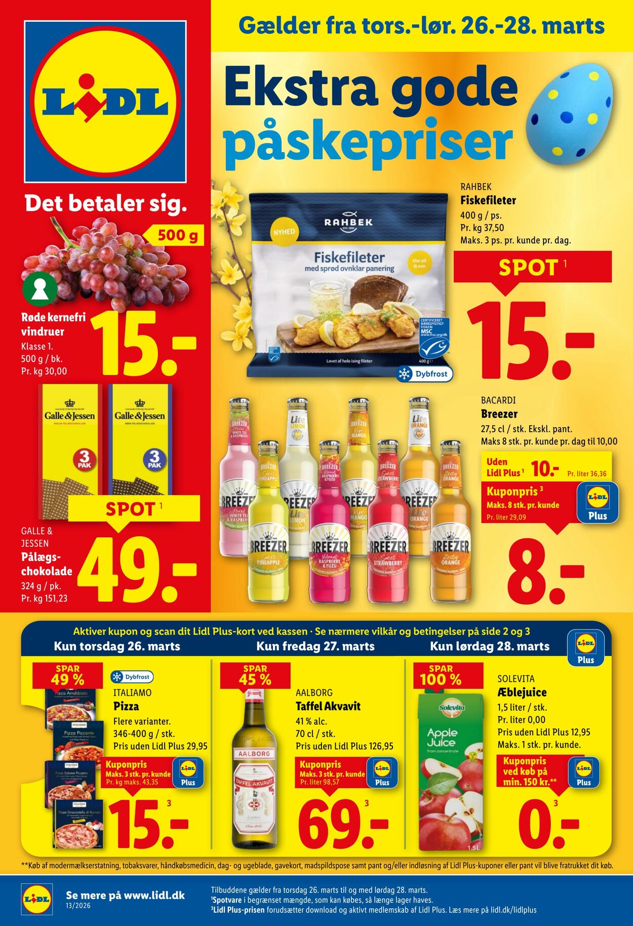 Tilbud Lidl 21.03.2026 - 28.03.2026