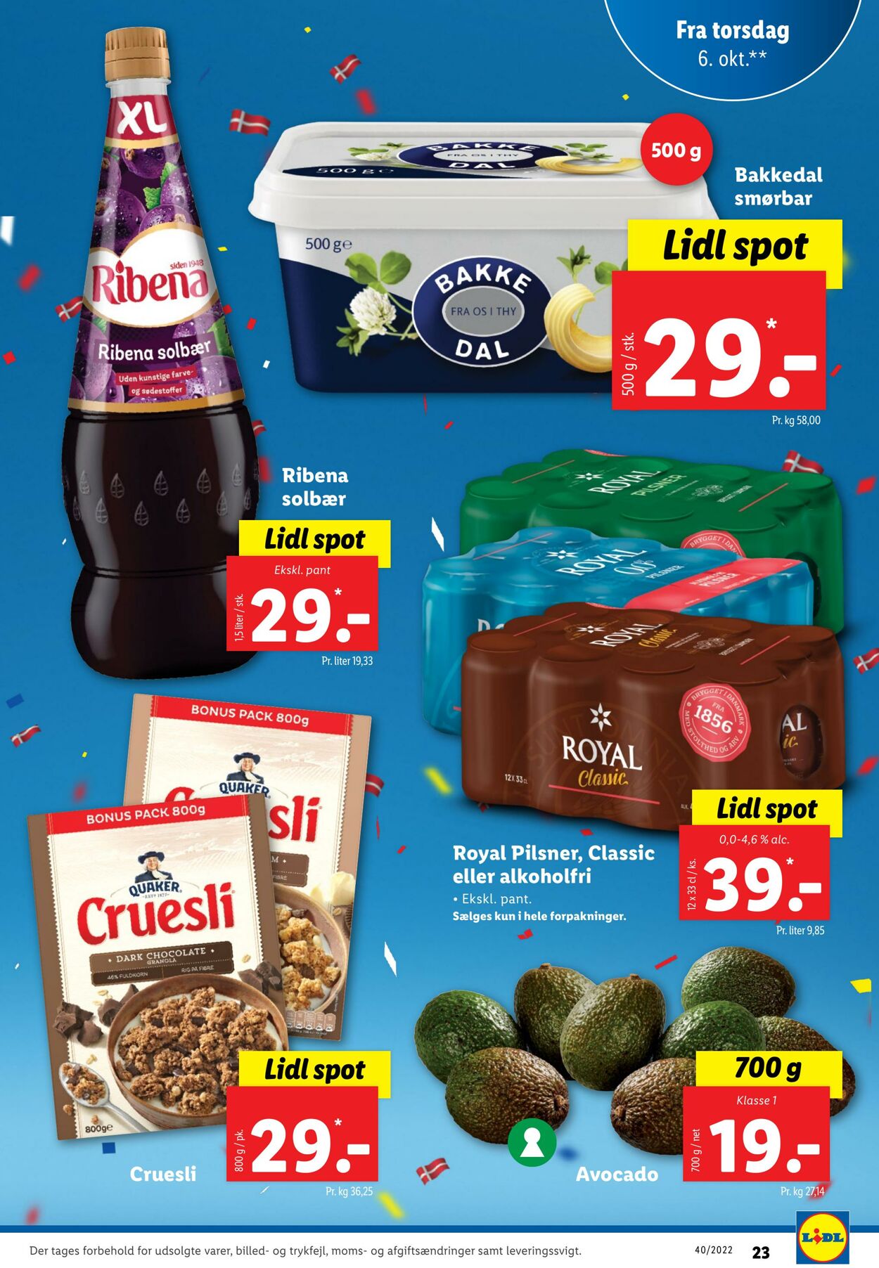 Tilbud Lidl 02.10.2022 - 08.10.2022