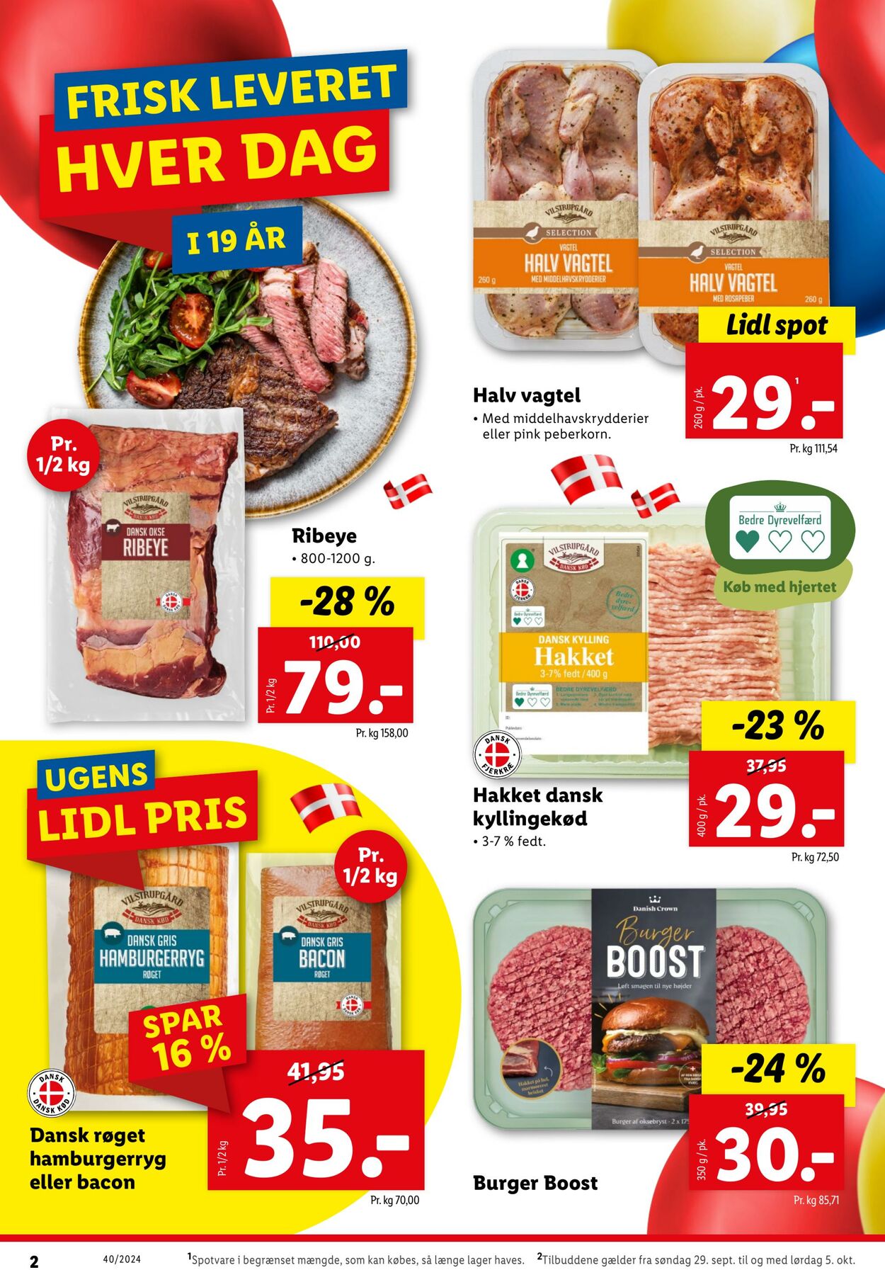 Tilbud Lidl 28.09.2024 - 05.10.2024