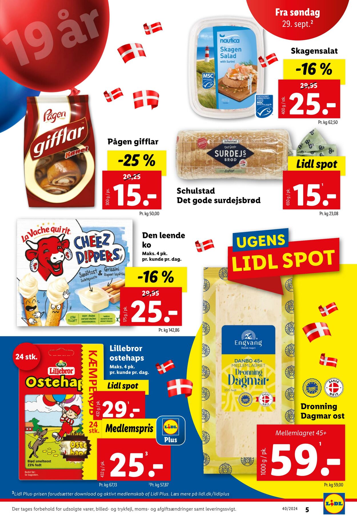 Tilbud Lidl 28.09.2024 - 05.10.2024