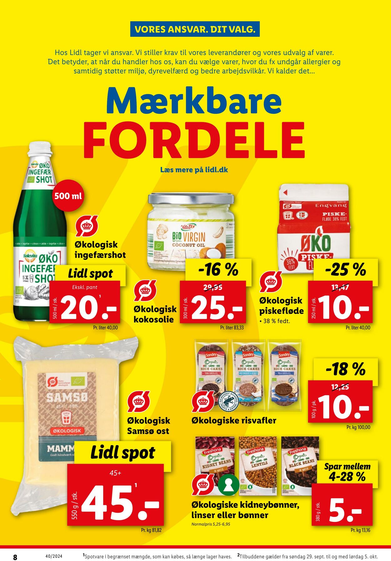 Tilbud Lidl 28.09.2024 - 05.10.2024