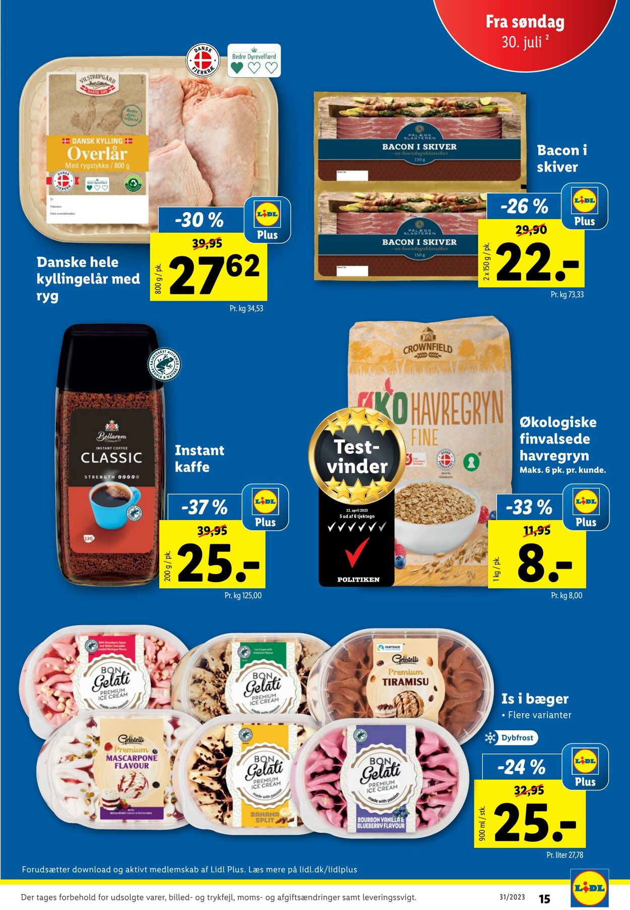 Tilbud Lidl 29.07.2023 - 05.08.2023