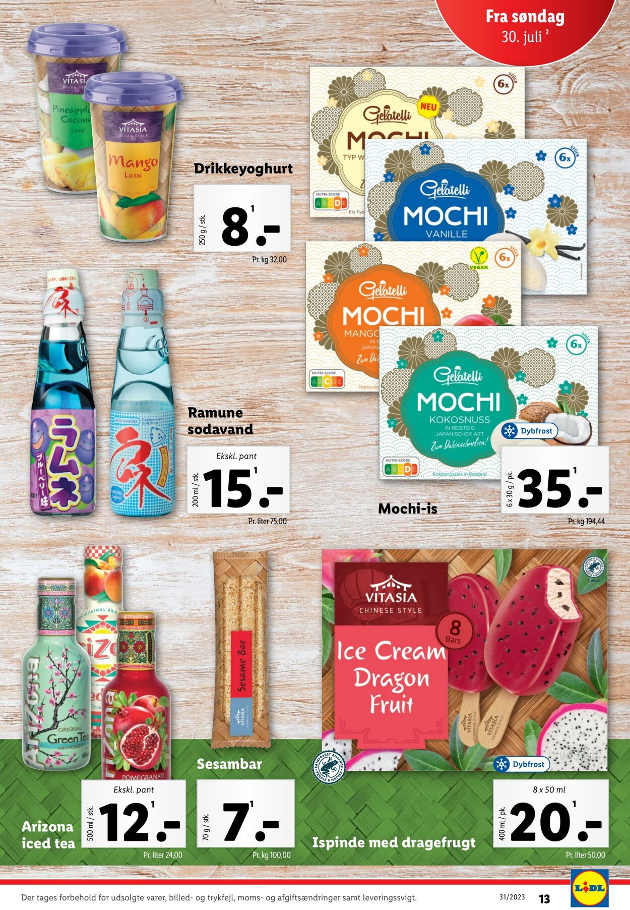 Tilbud Lidl 29.07.2023 - 05.08.2023