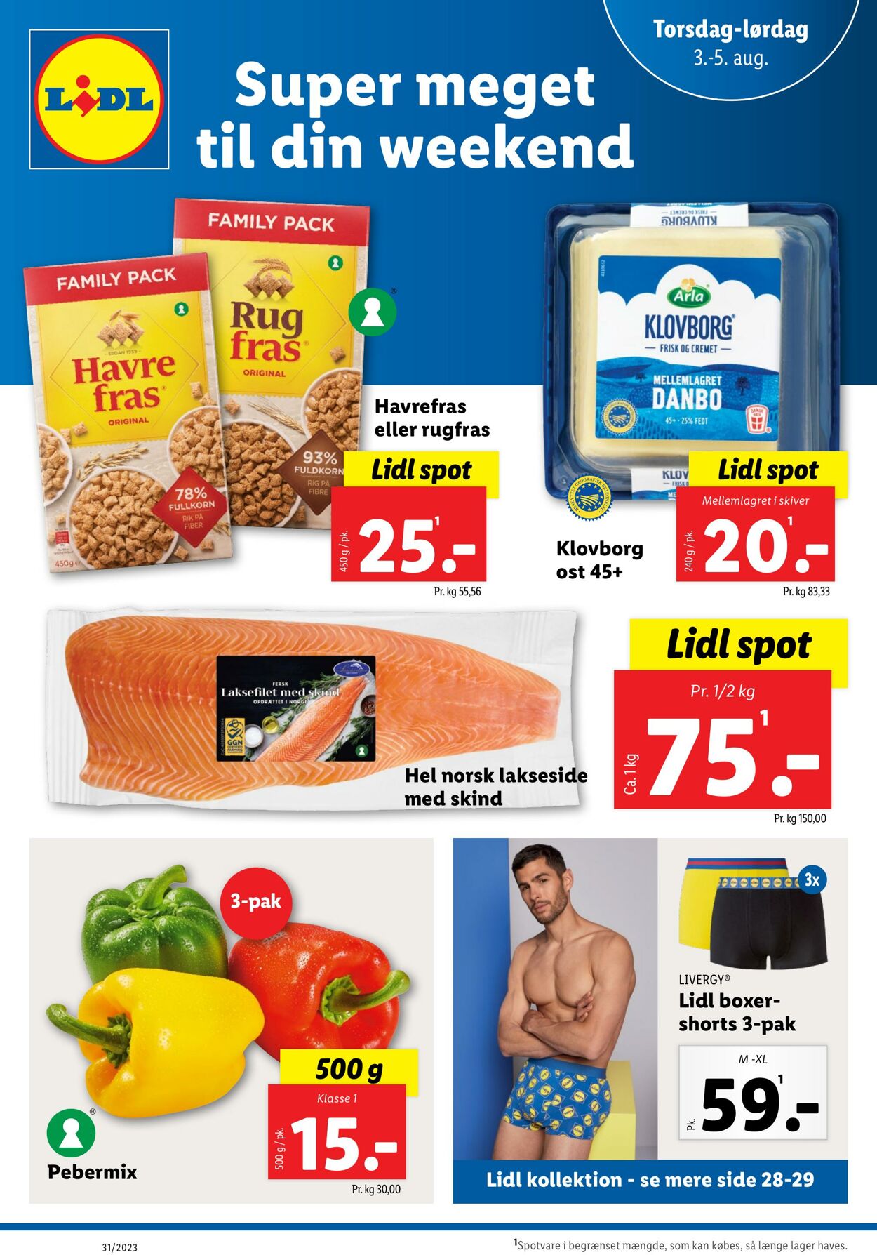 Tilbud Lidl 29.07.2023 - 05.08.2023