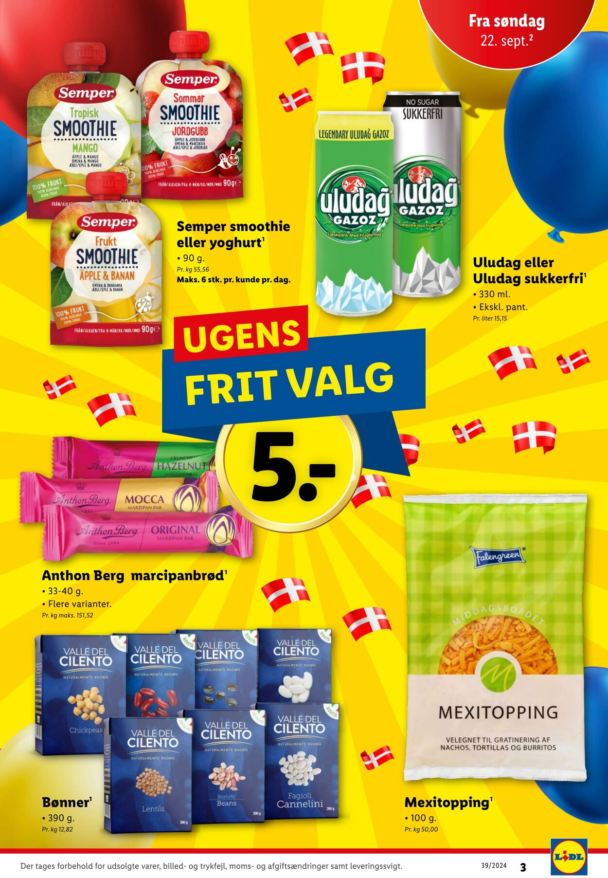 Tilbud Lidl 21.09.2024 - 28.09.2024