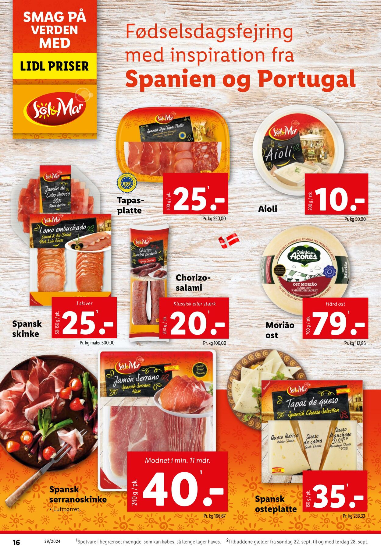 Tilbud Lidl 21.09.2024 - 28.09.2024