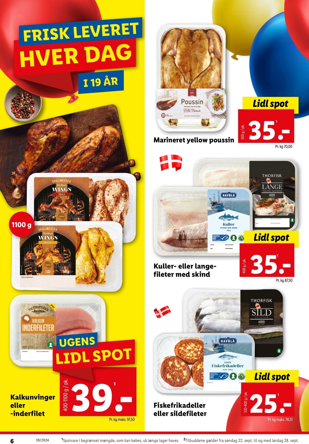 Tilbud Lidl 21.09.2024 - 28.09.2024