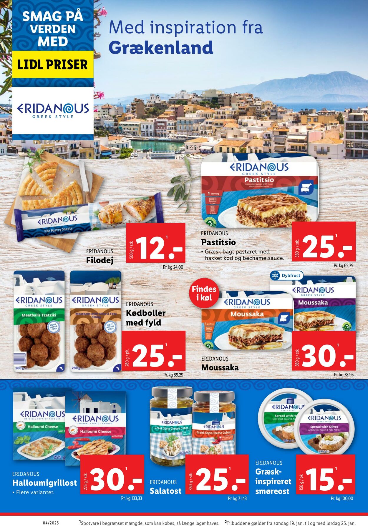 Tilbud Lidl 18.01.2025 - 25.01.2025