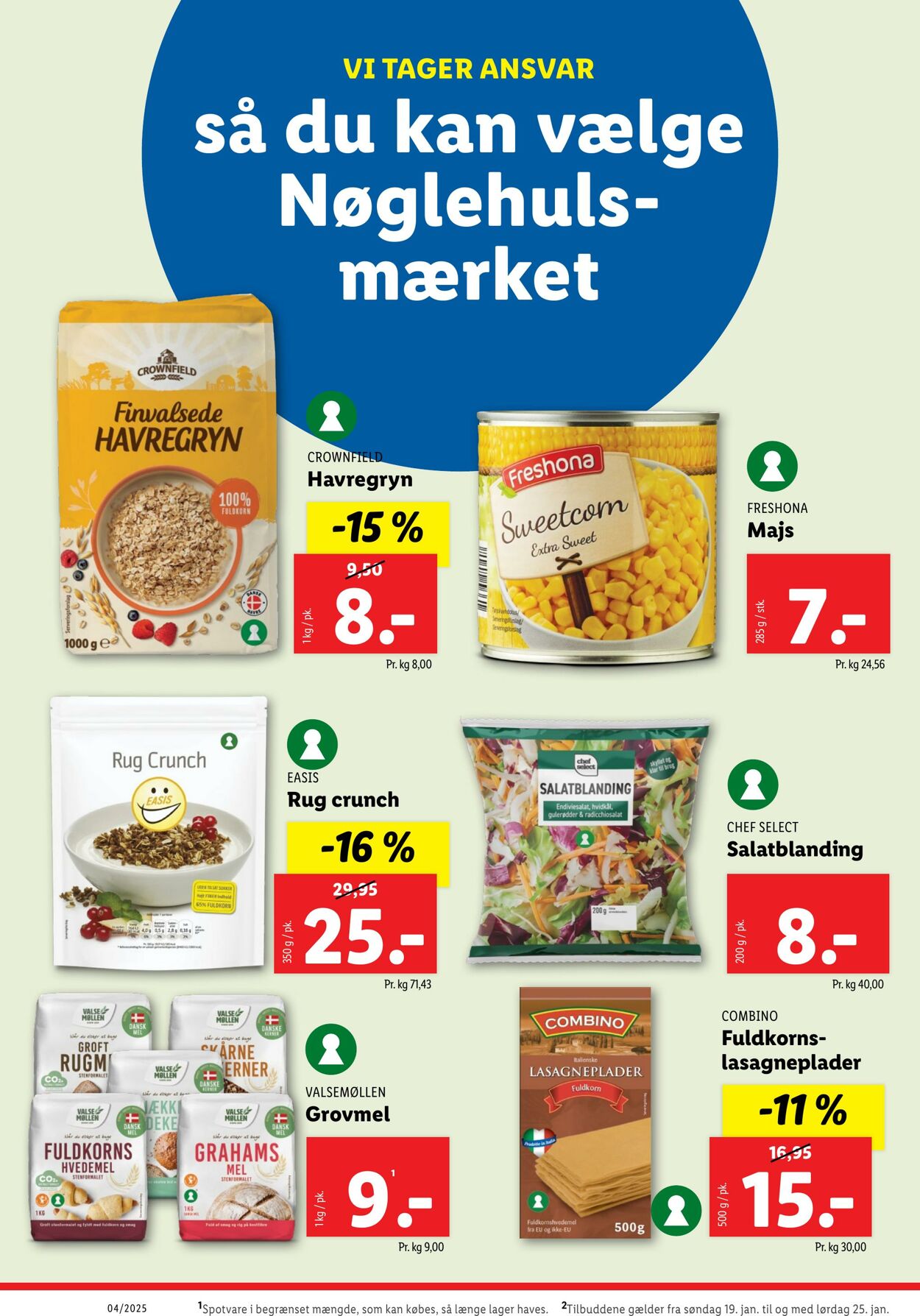 Tilbud Lidl 18.01.2025 - 25.01.2025