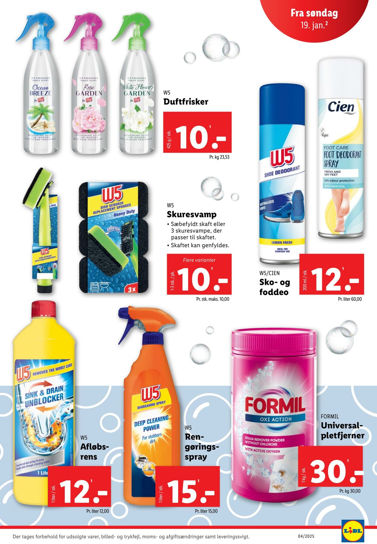 Tilbud Lidl 18.01.2025 - 25.01.2025