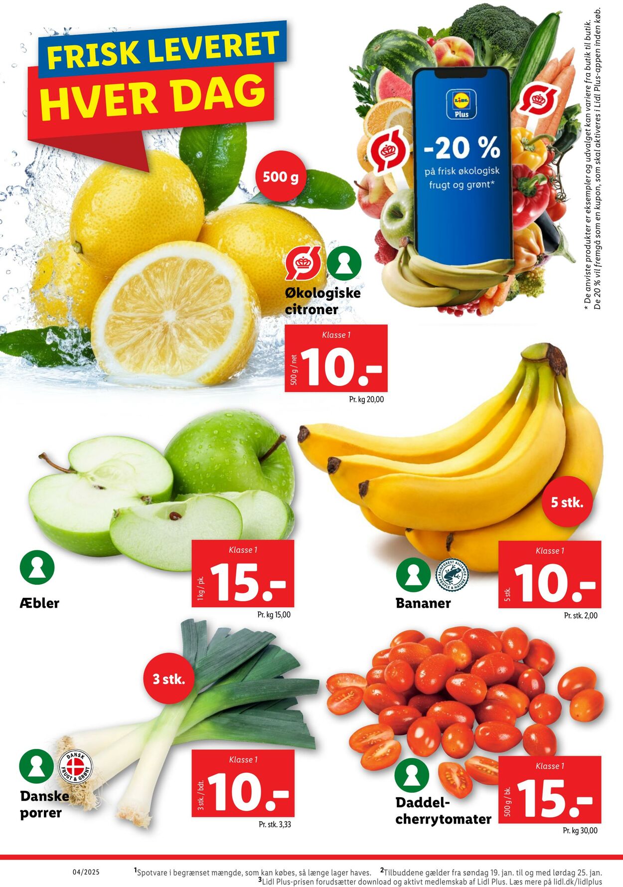 Tilbud Lidl 18.01.2025 - 25.01.2025