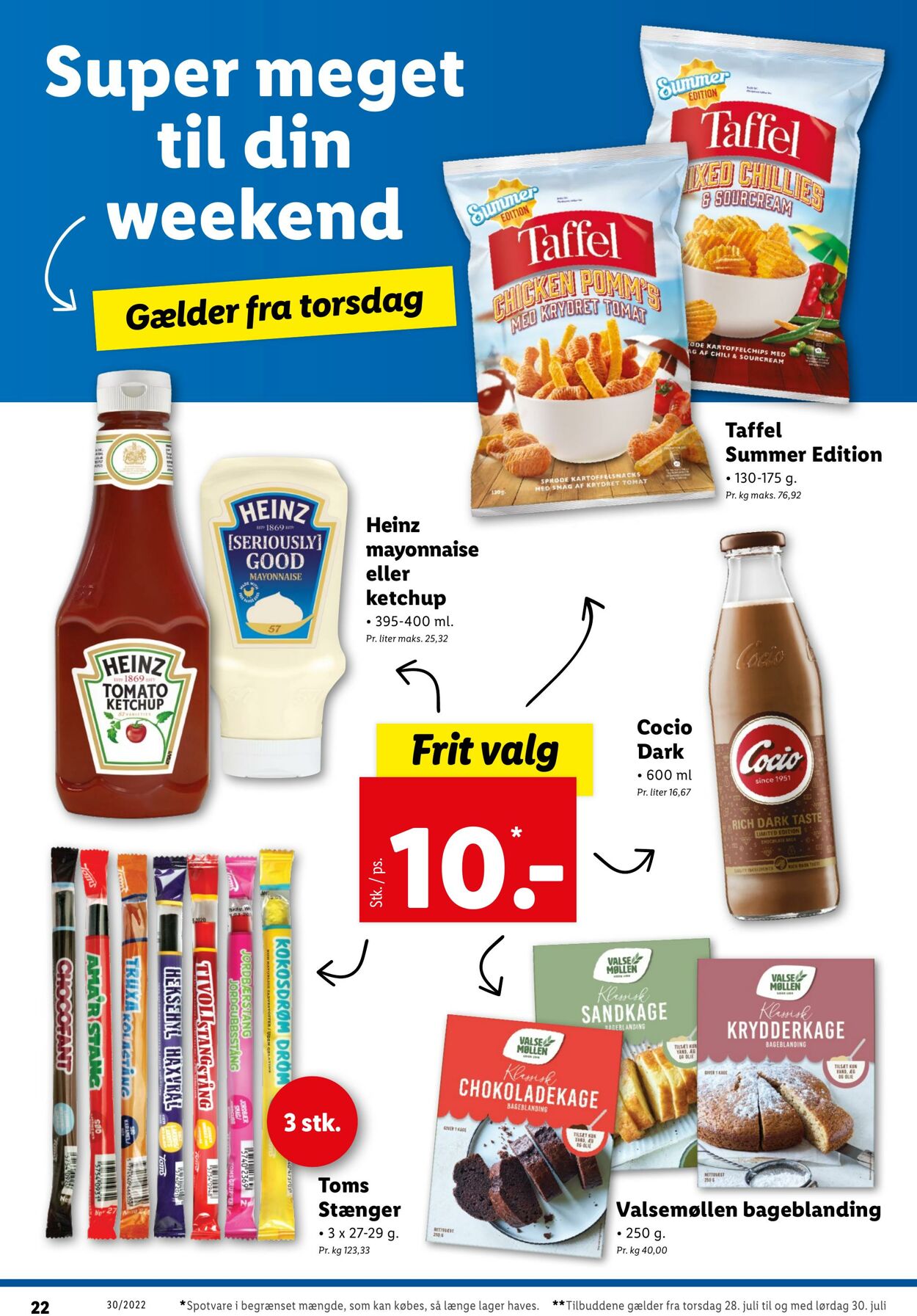 Tilbud Lidl 24.07.2022 - 30.07.2022