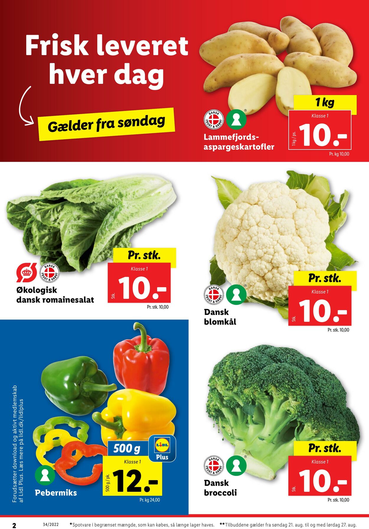 Tilbud Lidl 21.08.2022 - 27.08.2022