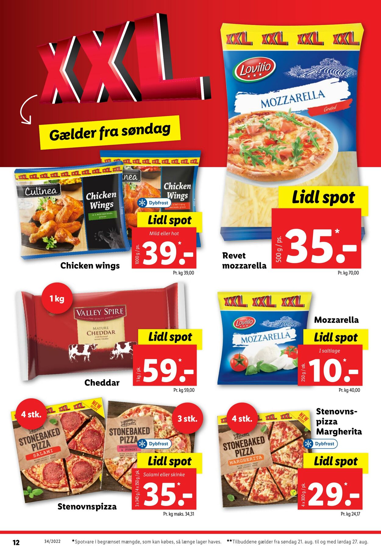 Tilbud Lidl 21.08.2022 - 27.08.2022