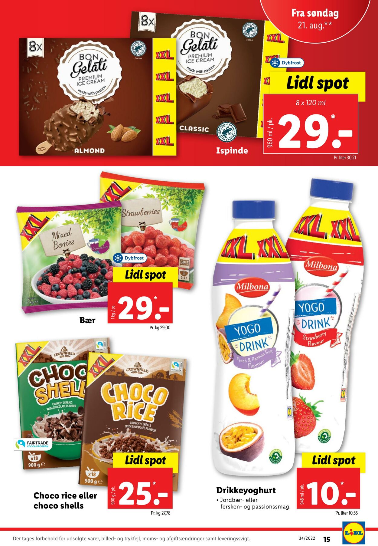 Tilbud Lidl 21.08.2022 - 27.08.2022