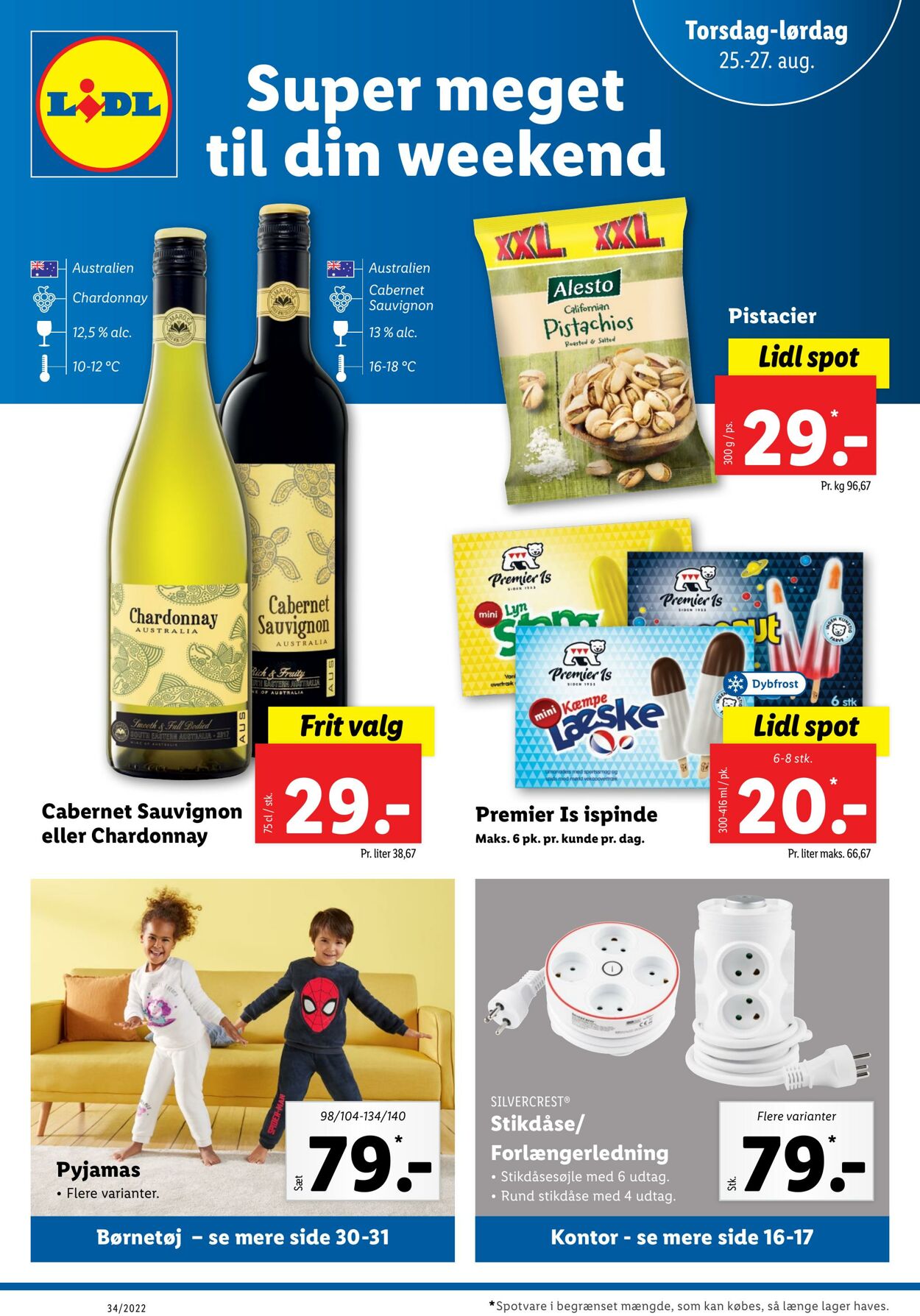 Tilbud Lidl 21.08.2022 - 27.08.2022