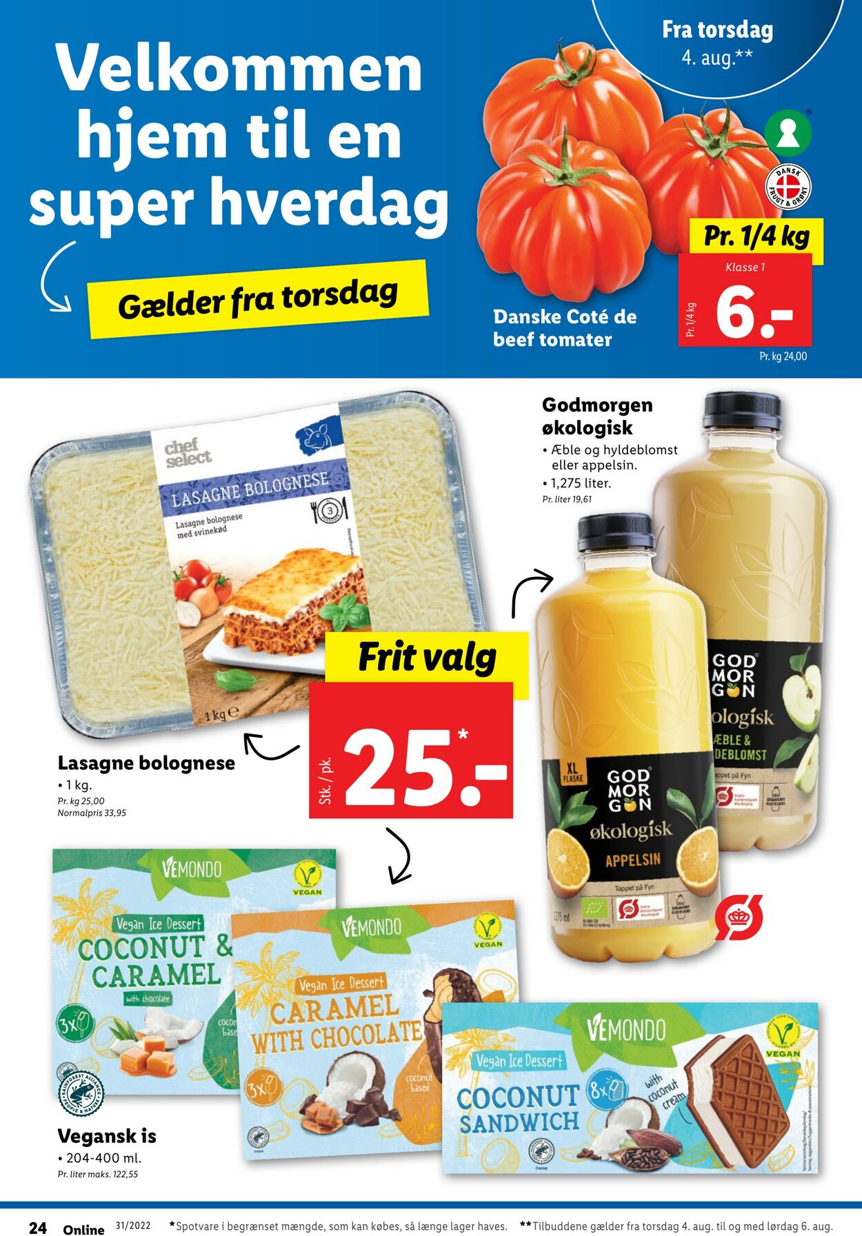 Tilbud Lidl 31.07.2022 - 06.08.2022