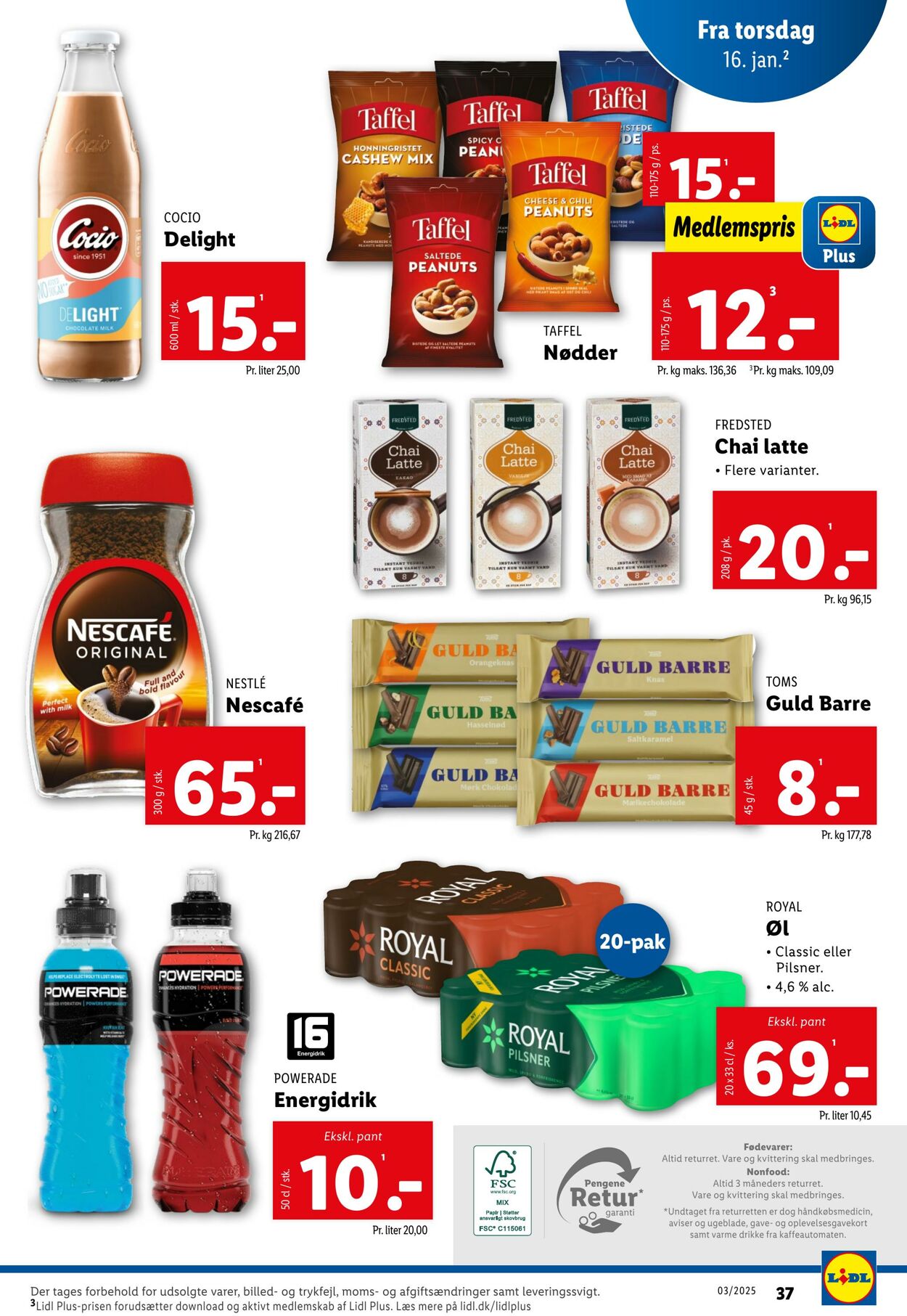 Tilbud Lidl 11.01.2025 - 18.01.2025