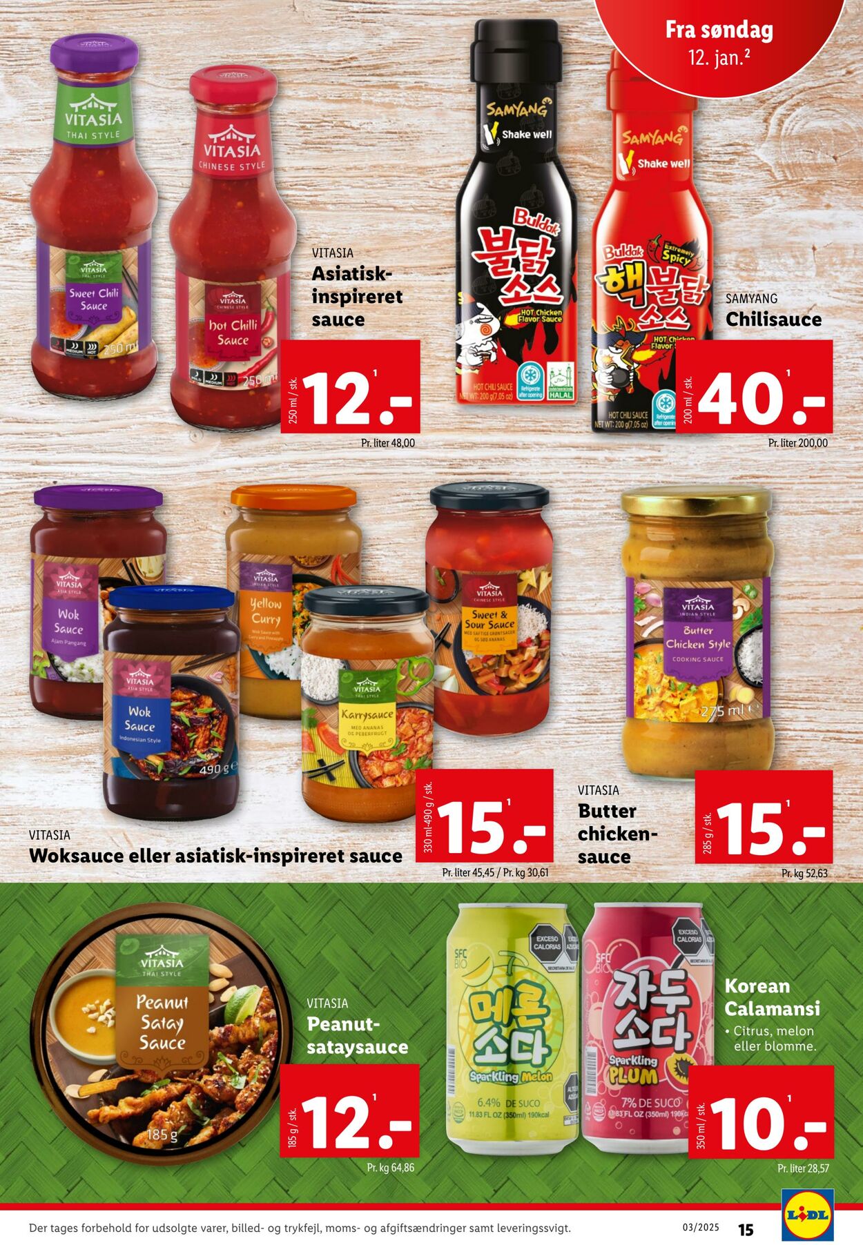 Tilbud Lidl 11.01.2025 - 18.01.2025