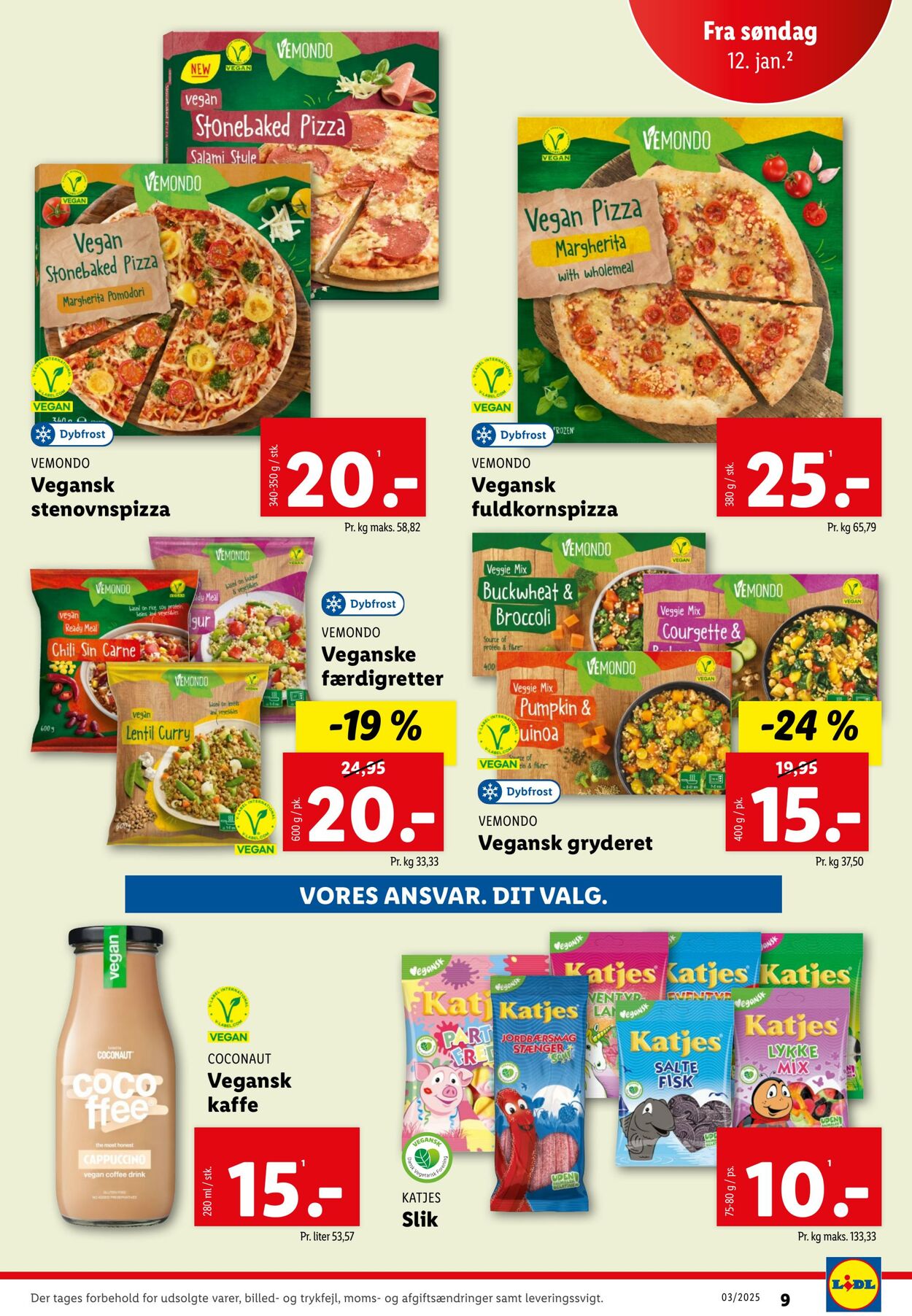 Tilbud Lidl 11.01.2025 - 18.01.2025