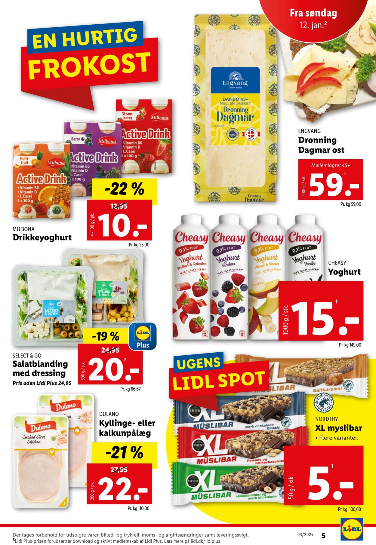 Tilbud Lidl 11.01.2025 - 18.01.2025