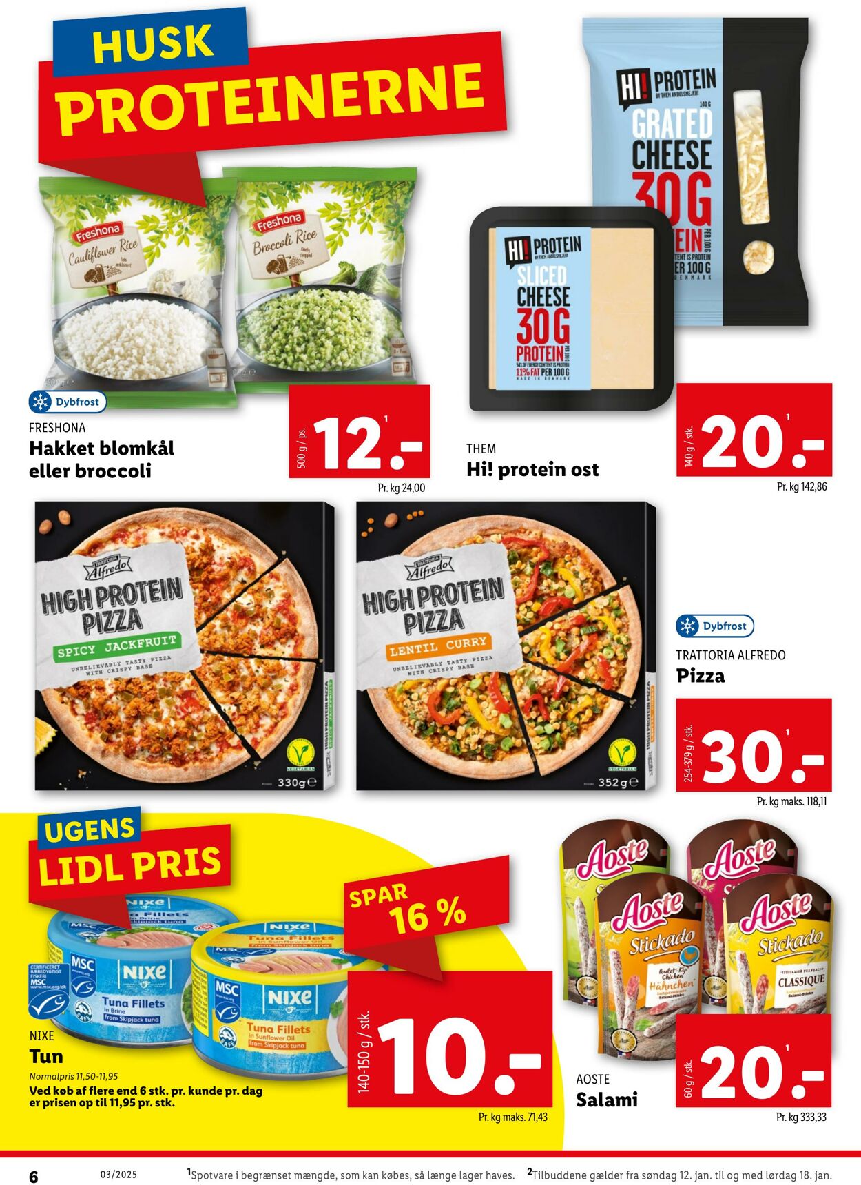 Tilbud Lidl 11.01.2025 - 18.01.2025