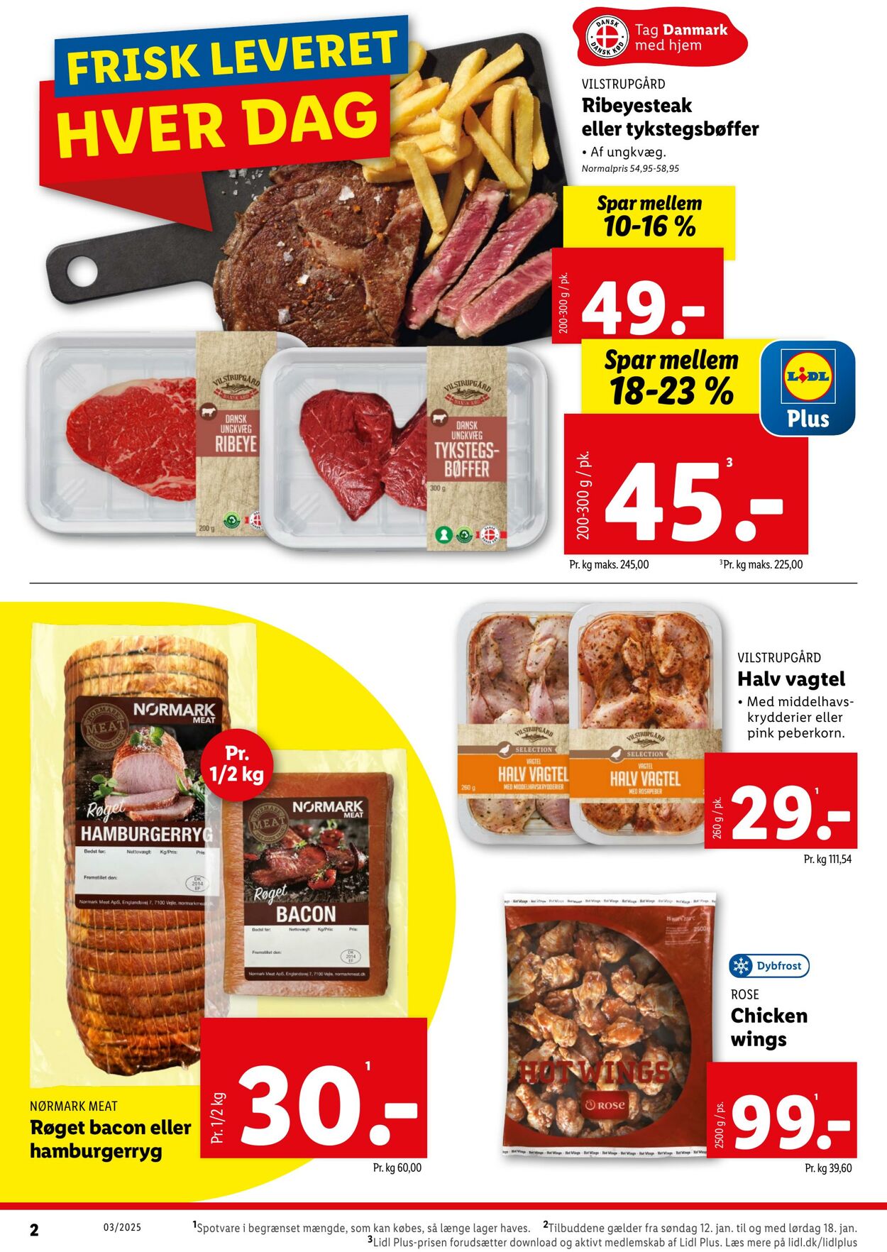 Tilbud Lidl 11.01.2025 - 18.01.2025