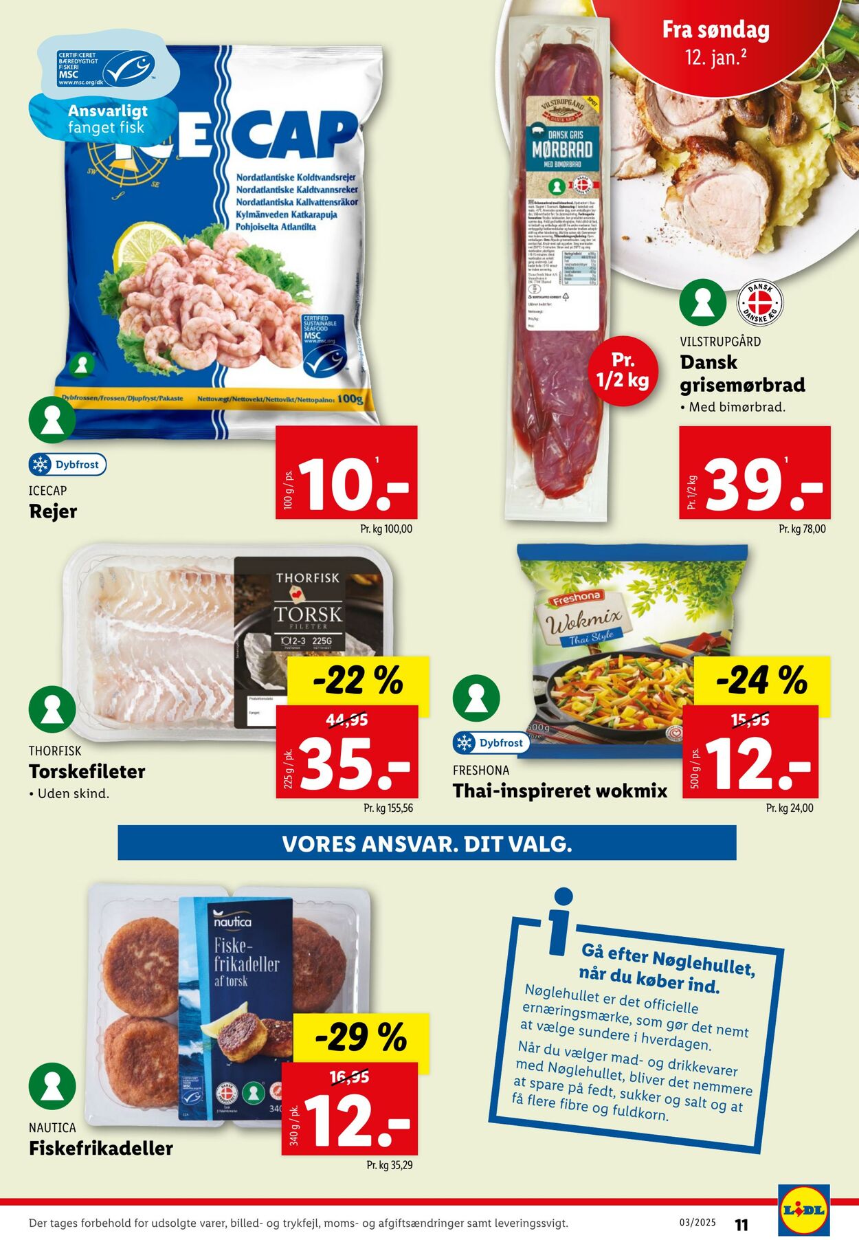 Tilbud Lidl 11.01.2025 - 18.01.2025