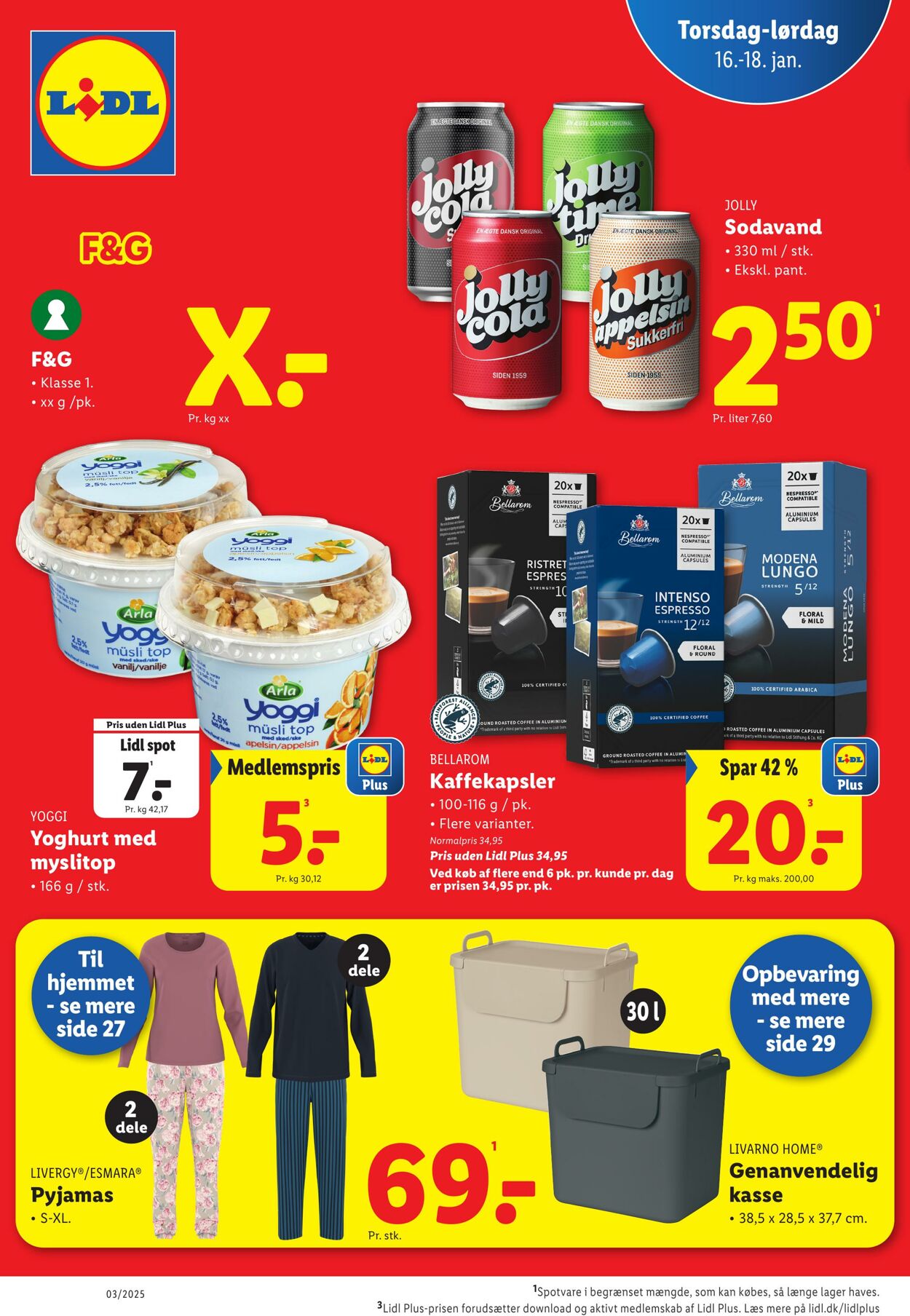 Tilbud Lidl 11.01.2025 - 18.01.2025